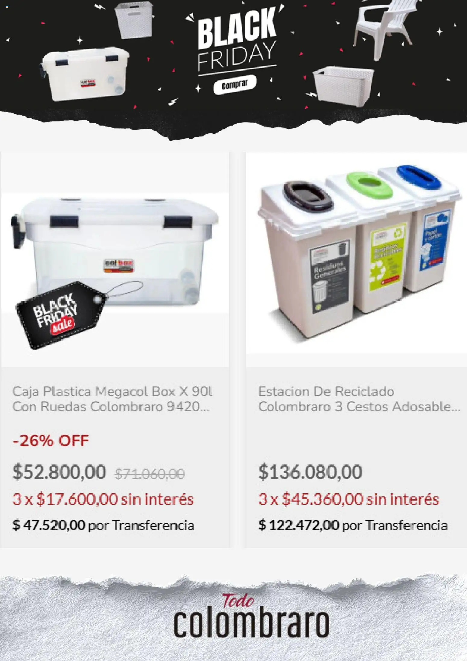 Colombraro Black Friday │ válido desde el 28.11.2025 | Página: 4 | Productos: Caja