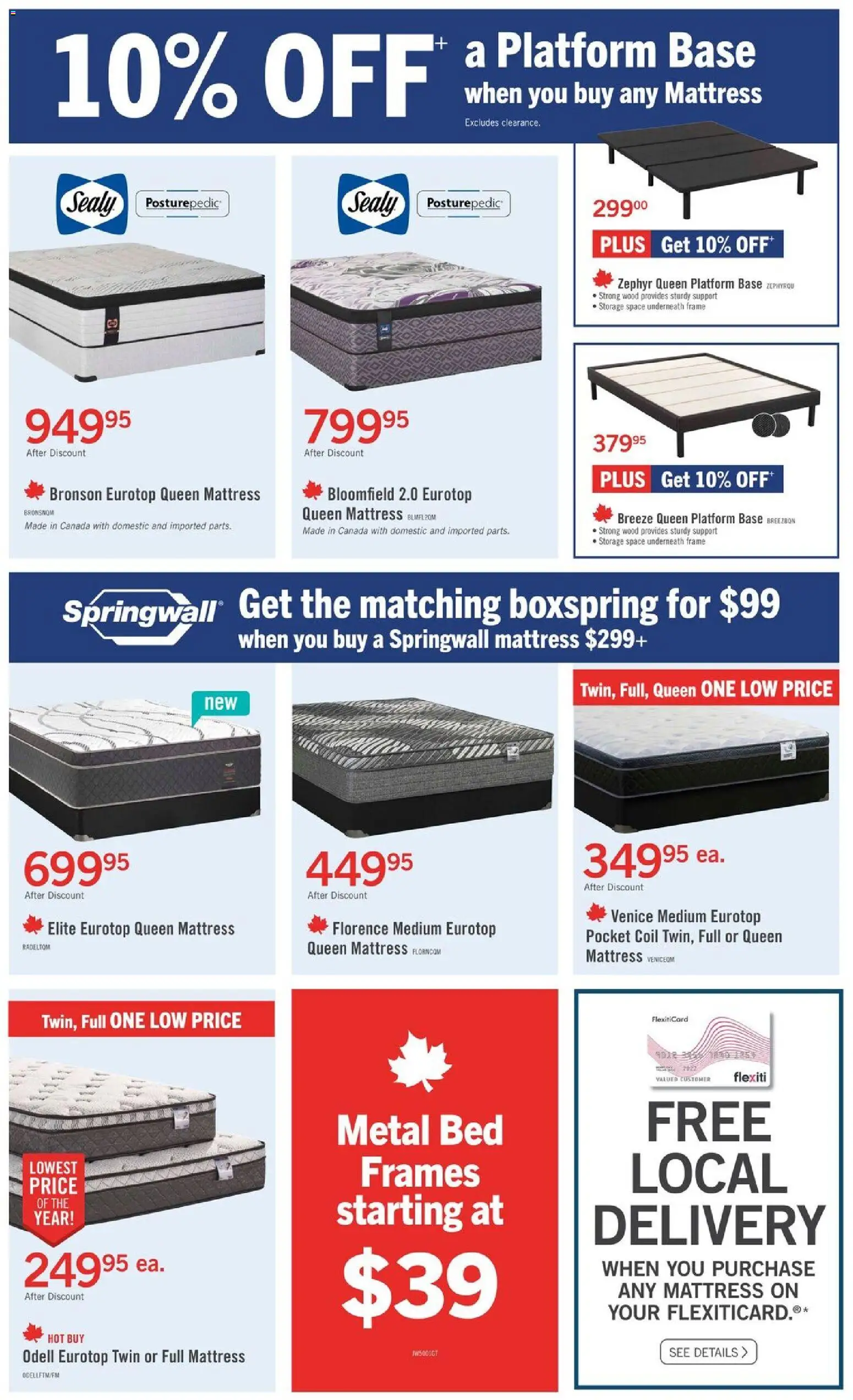 The Brick flyer valid from 28.11.2025 | Page: 6 | Products: Bed, Mattress