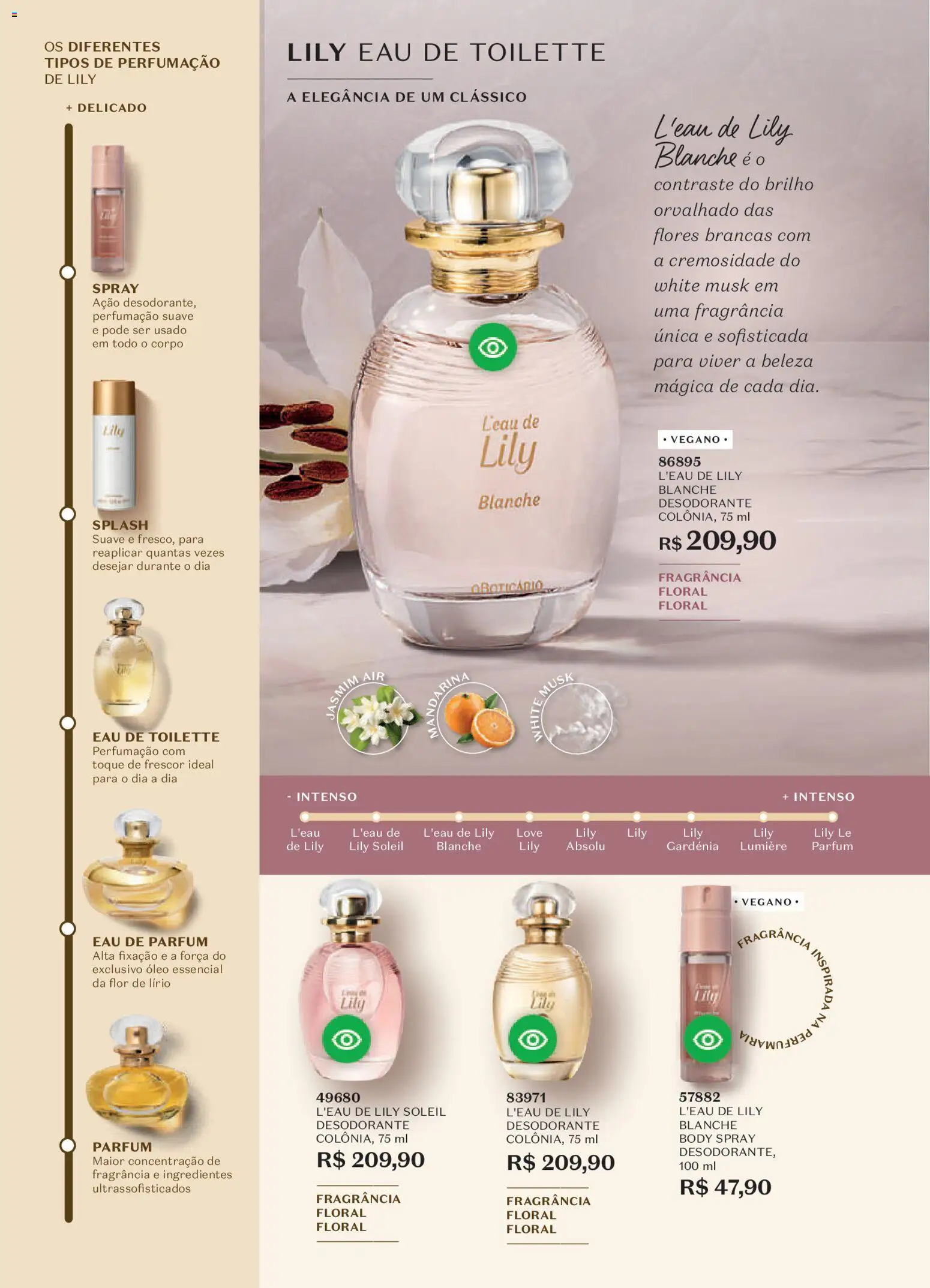 O Boticário Folheto - válido de 03.11.2025 | Página: 88 | Produtos: Fragrância, Desodorante, Flores, Body