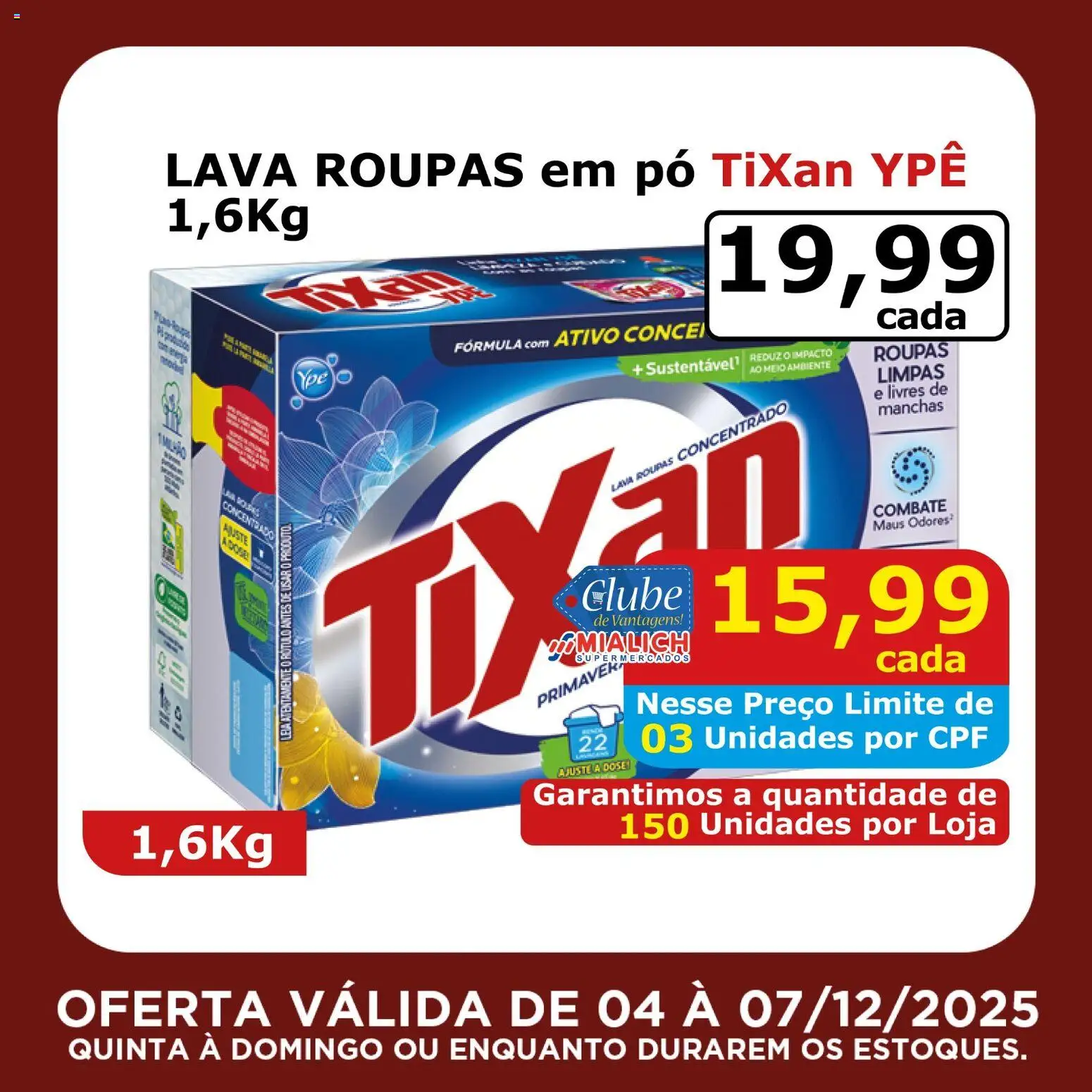 Mialich Supermercados Folheto - válido de 04.12.2025 | Página: 7