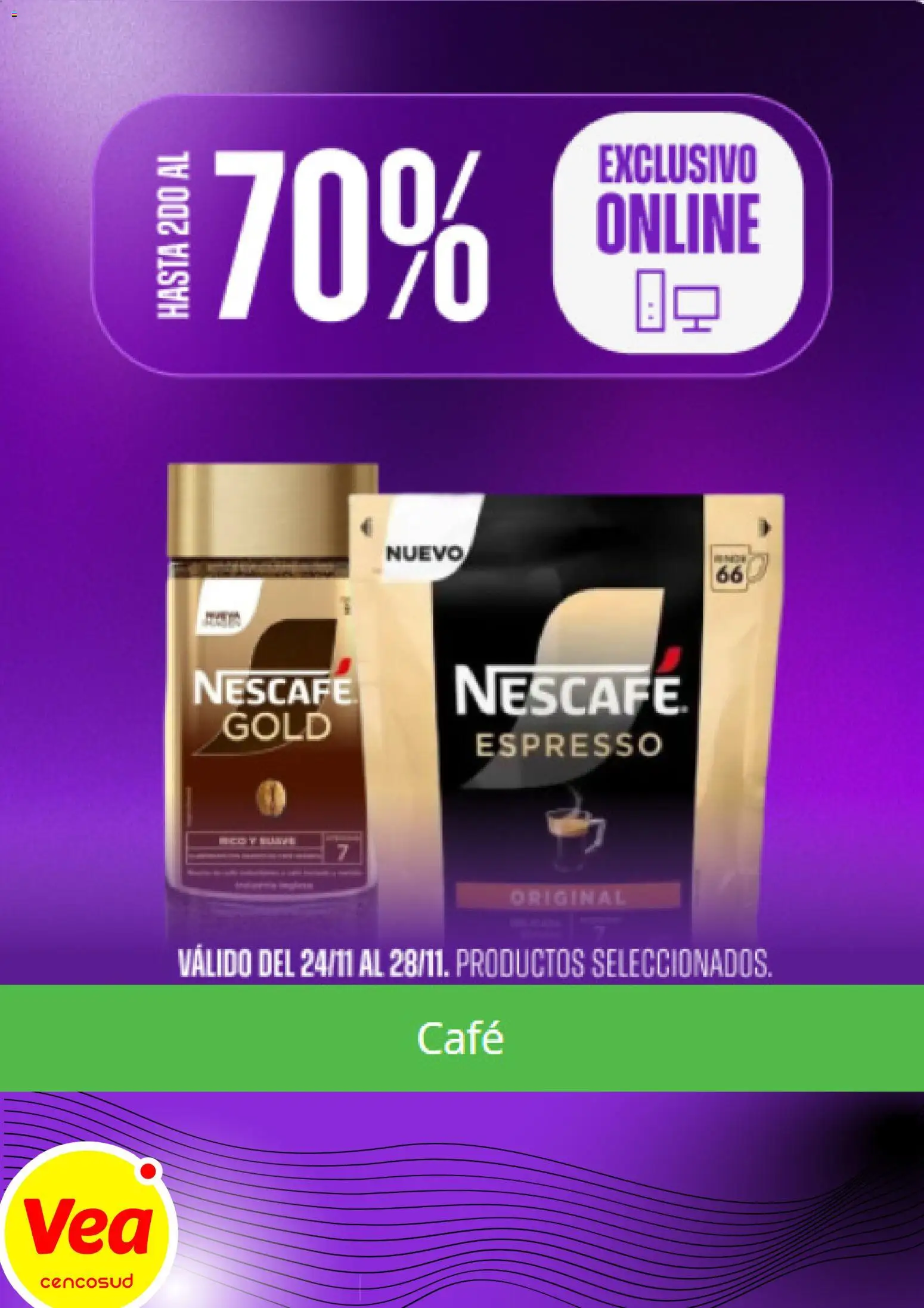 Vea - Black Friday │ válido desde el 24.11.2025 | Página: 9 | Productos: Café