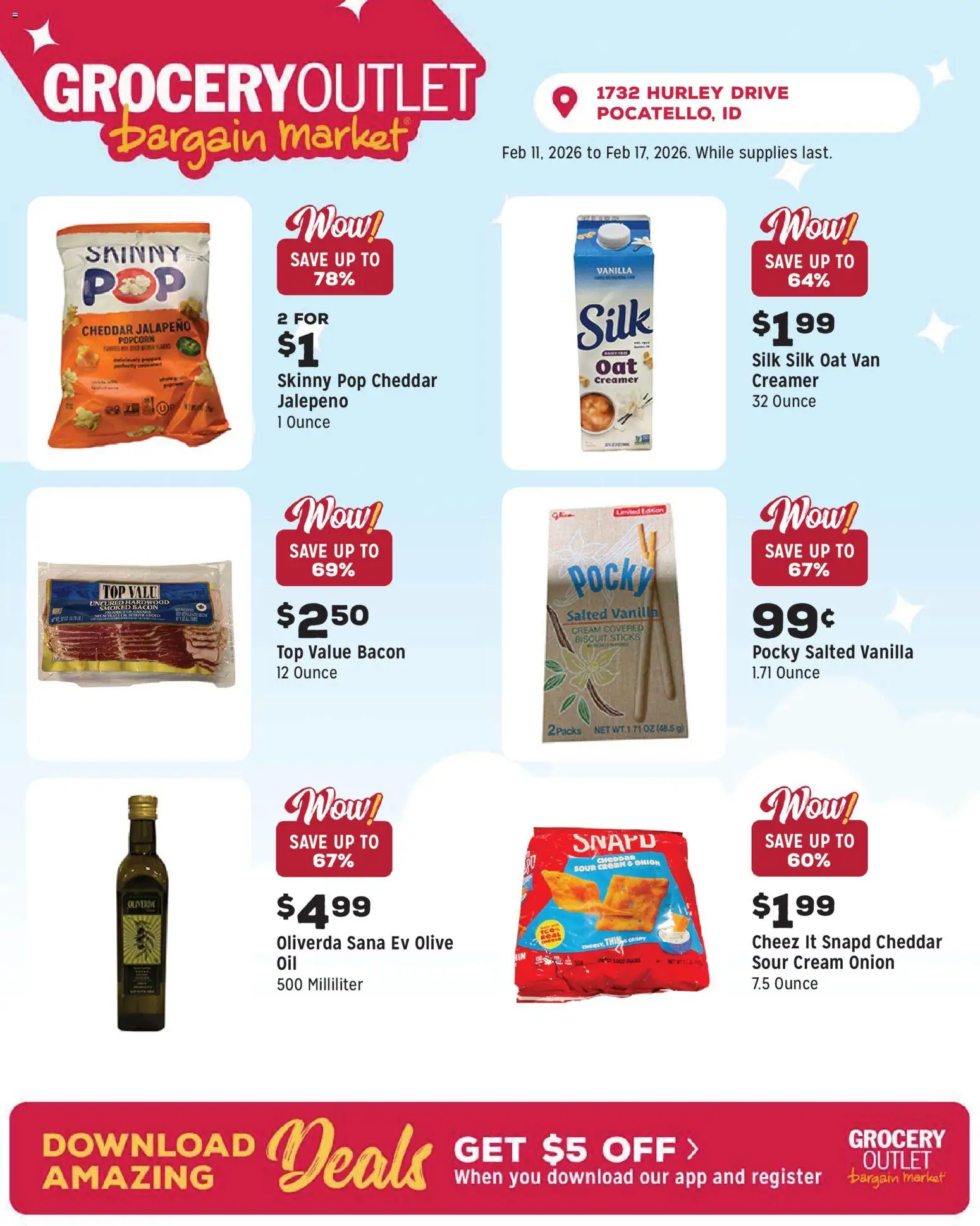 Grocery Outlet Weekly Ad - ID - valid from 11.02.2026 | Page: 7 | Products: Sour cream, Cream, Onion
