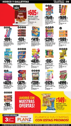 Yaguar catálogo │ válido desde el 15.09.2025 | Página: 10 | Productos: Galletitas, Mani, Chocolate, Alfajor