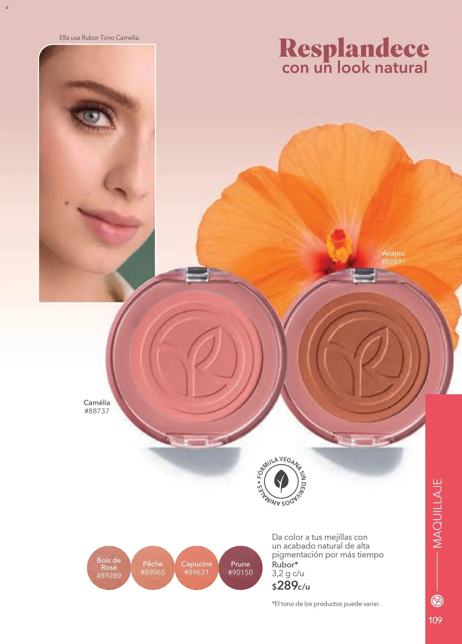 Nuevas ofertas de Yves Rocher válidas en toda la República Mexicana desde el 30.12.2025. ¡Encuentra las mejores ofertas en Yves Rocher campaña 1 2026! | Página: 111 | Productos: Maquillaje, Rubor