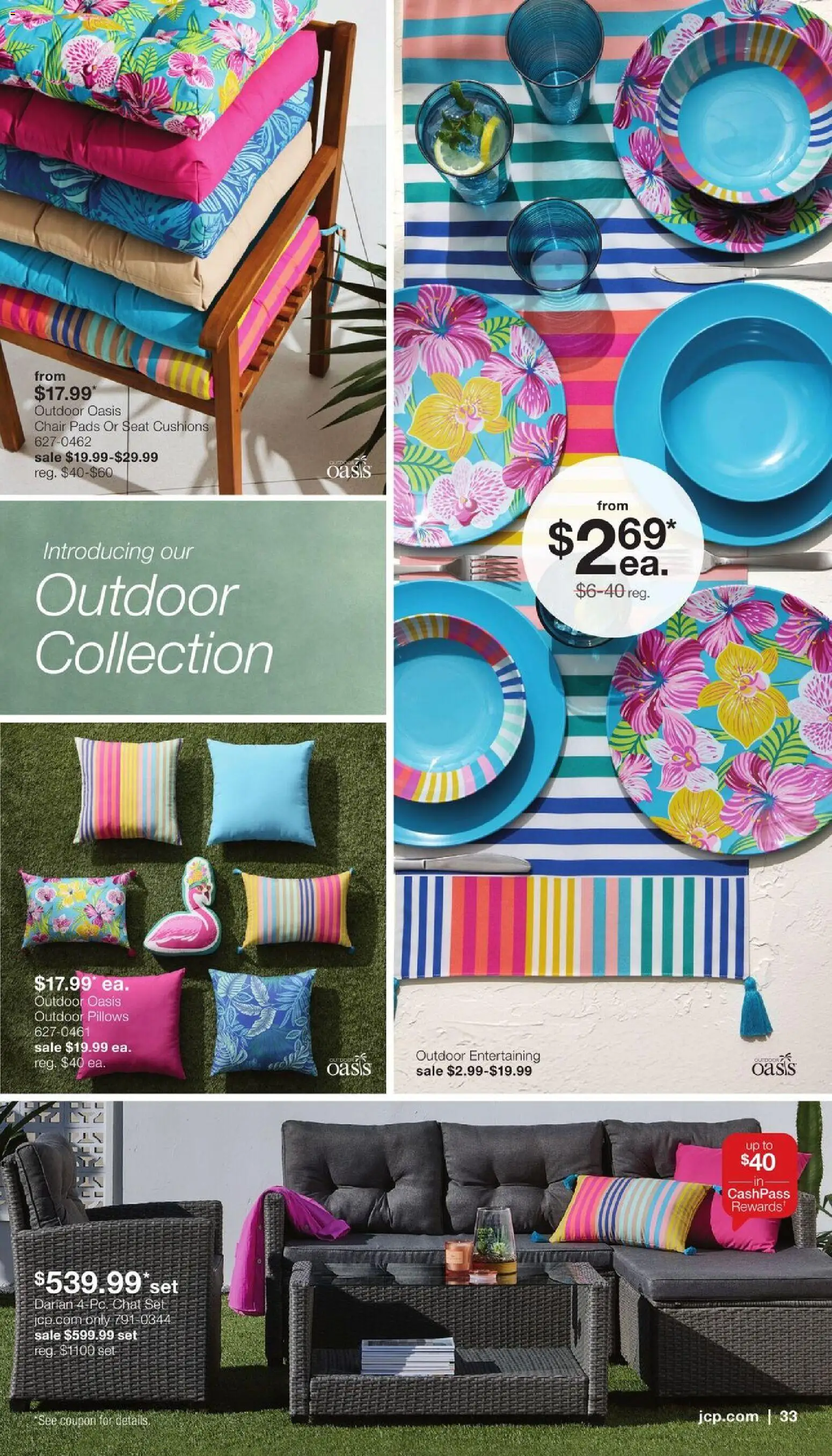 JCPenney Our Biggest Home Sale of the Season - valid from 23.03.2026 | Page: 32 | Products: Chair, Pads