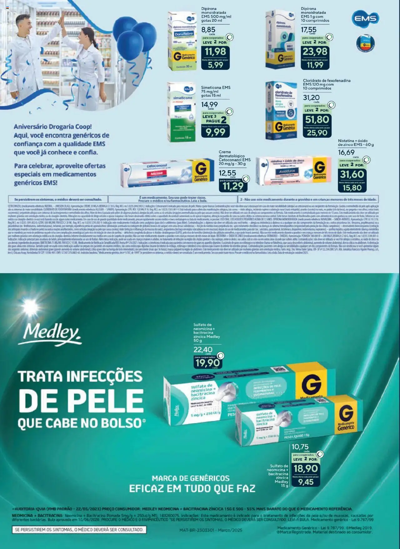 Coop Folheto - válido de 03.10.2025 | Página: 12 | Produtos: Pomada, Creme, Sal