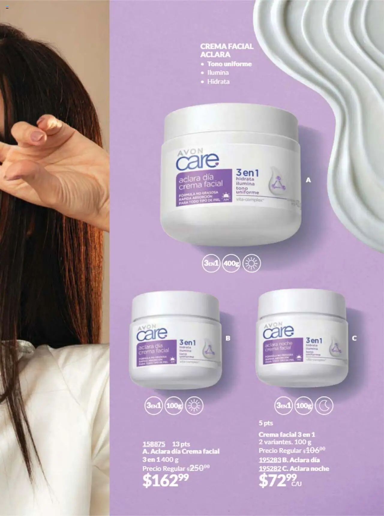 Nuevas ofertas de AVON válidas en toda la República Mexicana desde el 09.10.2025. ¡Encuentra las mejores ofertas en AVON - Campaña 16 2025! | Página: 143 | Productos: Crema