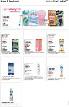 CVS Pharmacy Weekly Ad  - valid from 31.08.2025 | Page: 16 | Products: Pump, Deodorant, Tea, Body Wash