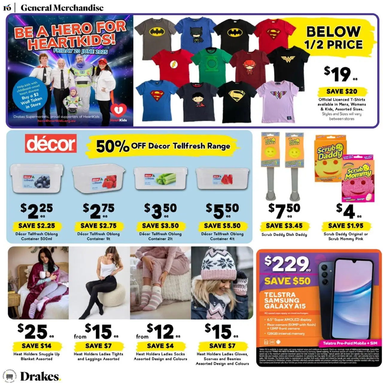 Drakes catalogue - valid from 18.06.2025 | Page: 16 | Products: Scrub, Tights, Camera, Satellite