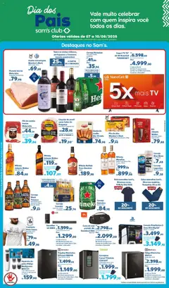 Sam's Club - Ofertas Fim de semana - Pré-Visualização do folheto da loja Sam's Club, válido de 07.08.2025