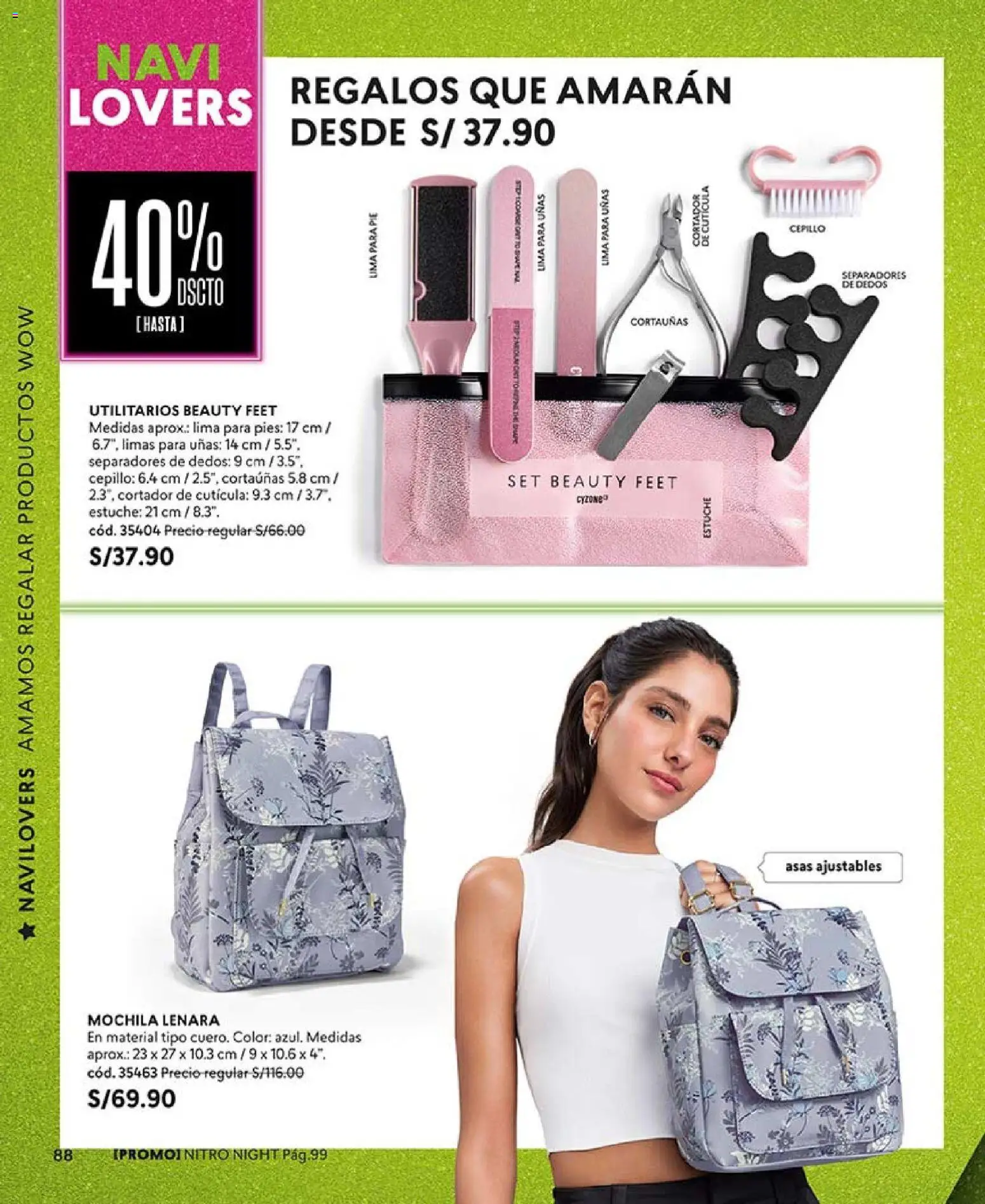 Catálogo CyZone válido desde 14.11.2025 | Página: 100 | Productos: Mochila, Cortador