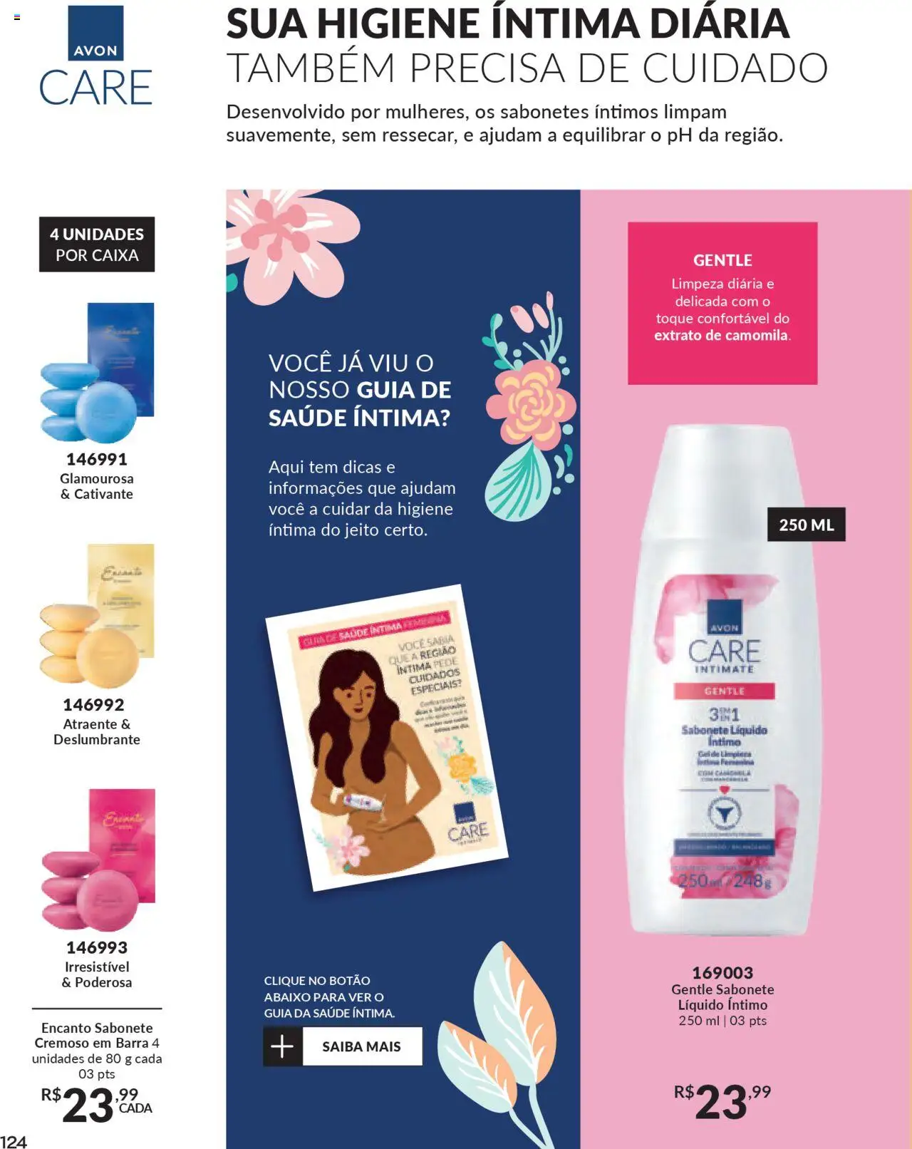 Avon Folheto - válido de 13.08.2025 | Página: 124 | Produtos: Caixa, Sabonete, Sabonete líquido
