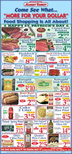 Preview of Market Basket weekly ads valid from 08.03.2026