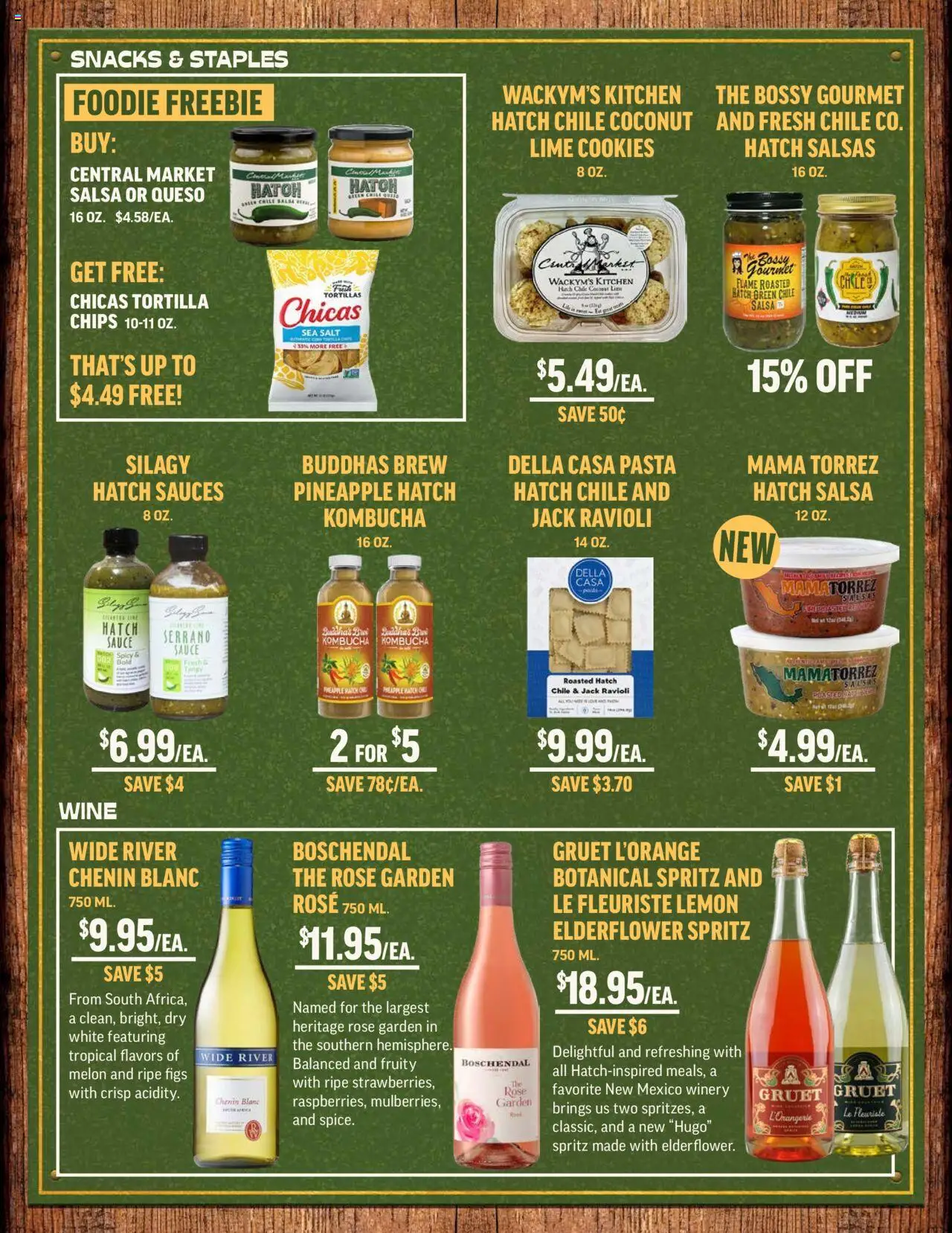 Central Market Weekly Ad - valid from 13.08.2025 | Page: 5 | Products: Pineapple, Pasta, Sauce, Lemon