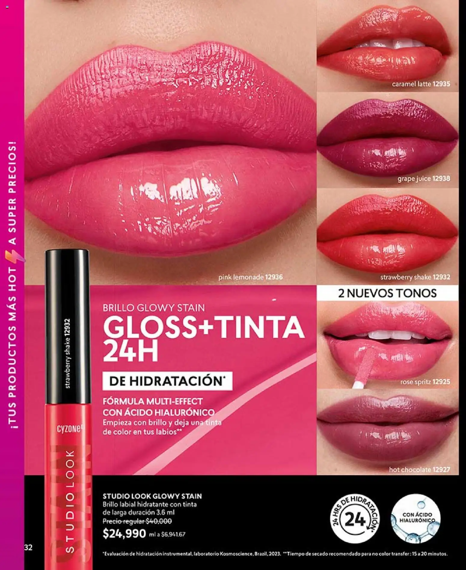 CyZone revista - valida desde el 15.04.2026 | Página: 32 | Productos: Brillo, Chocolate