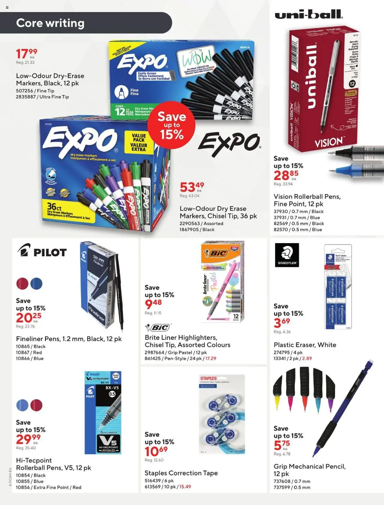 Staples flyer valid from 03.10.2025 | Page: 8