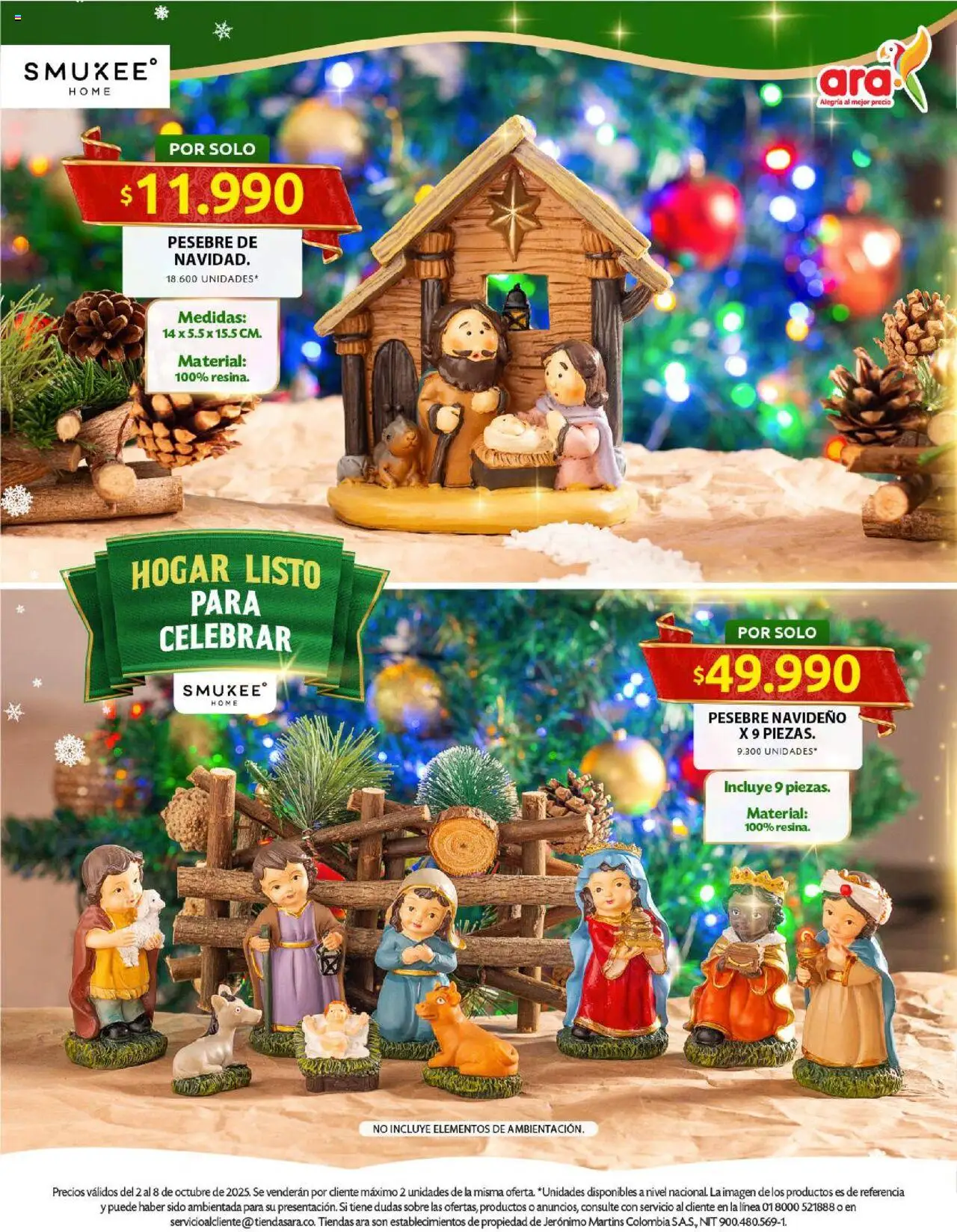 Ara revista - valida desde el 02.10.2025 | Página: 10 | Productos: Sobre
