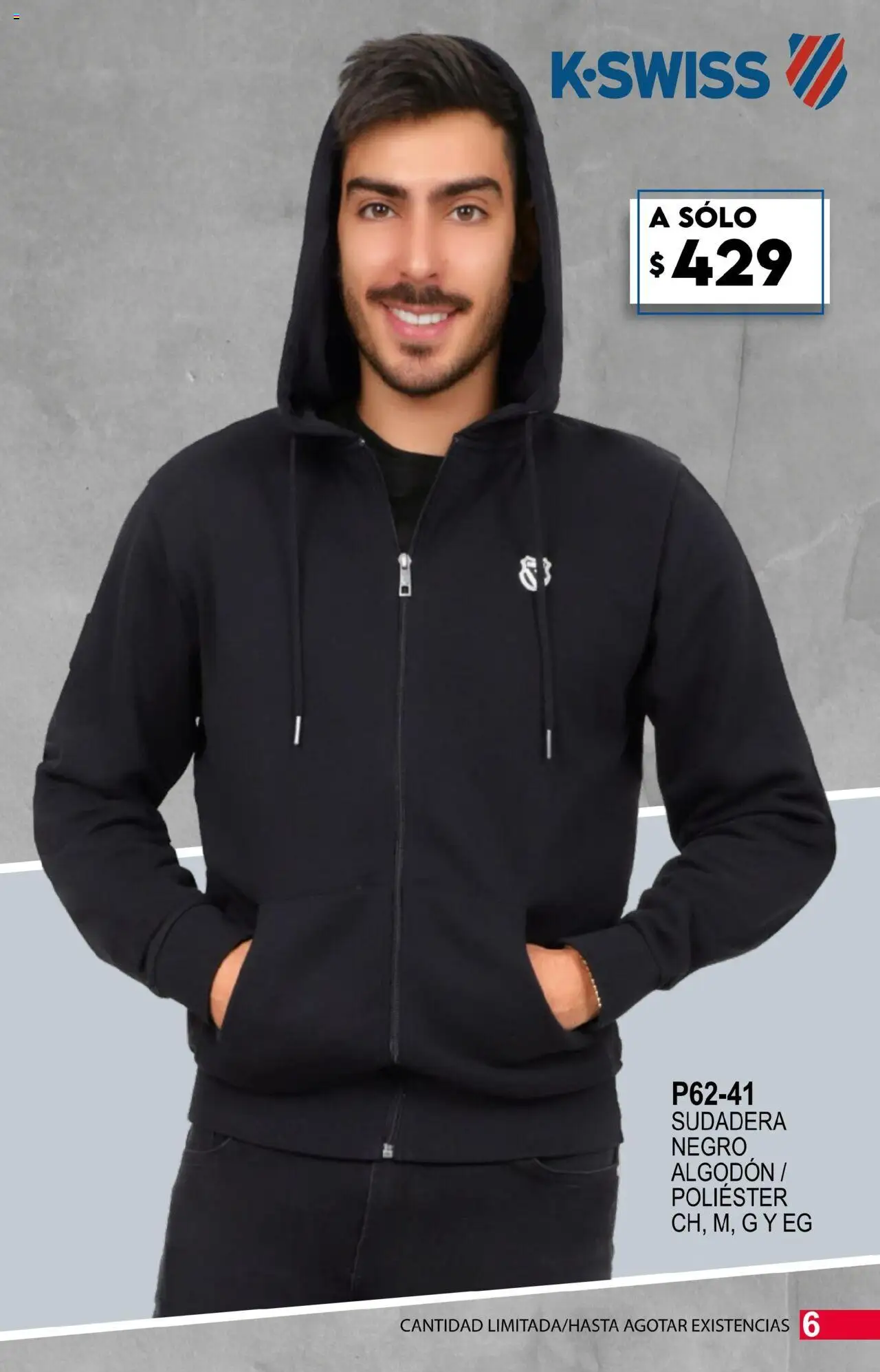 Nuevas ofertas de Cklass válidas en toda la República Mexicana desde el 14.07.2025. ¡Encuentra las mejores ofertas en Cklass catálogo Kswiss! | Página: 7 | Productos: Algodón, Sudadera