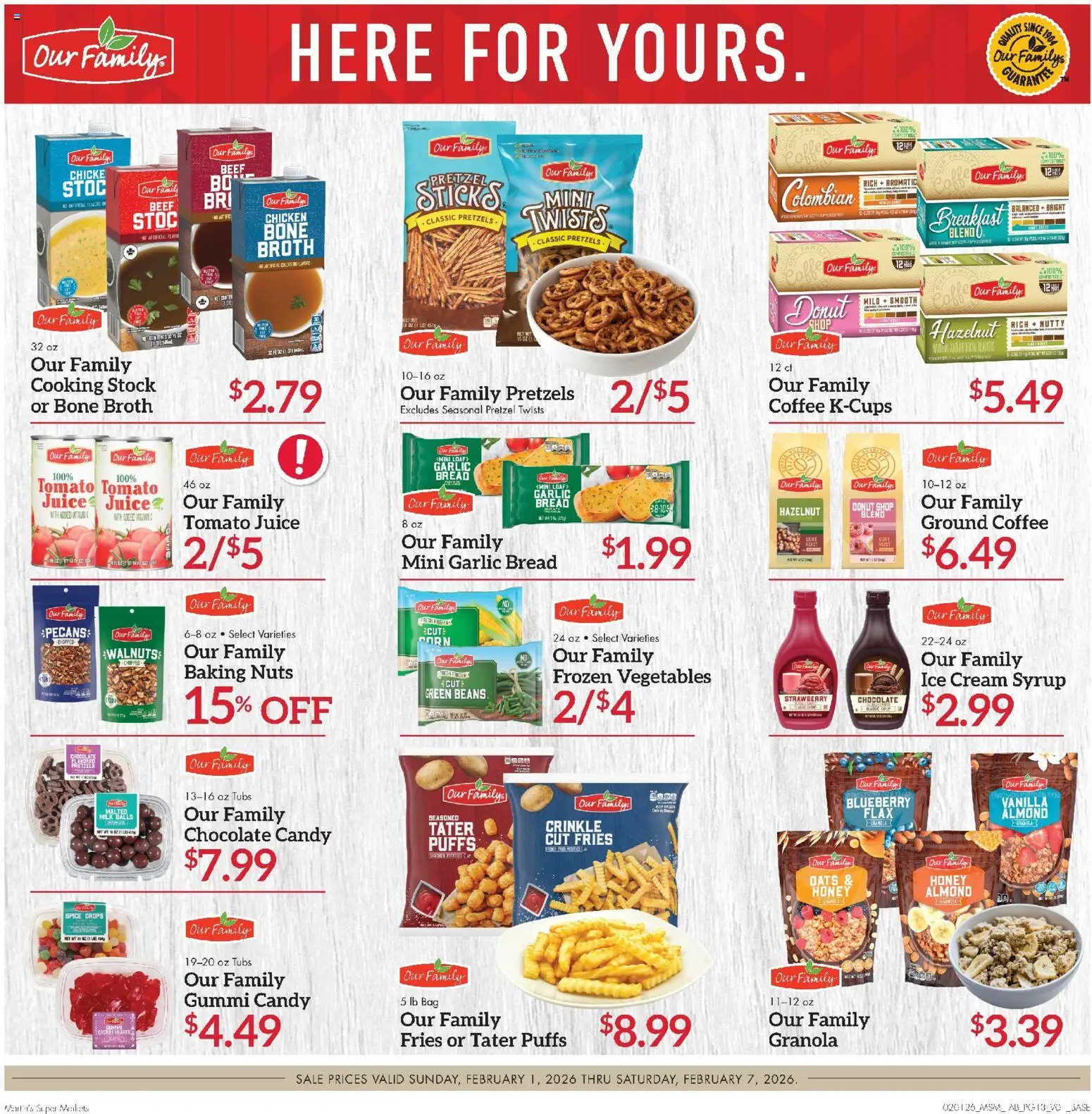 Martin’s - Next Ad - IN - valid from 01.02.2026 | Page: 13 | Products: Milk, Ice cream, Vegetables, Bag