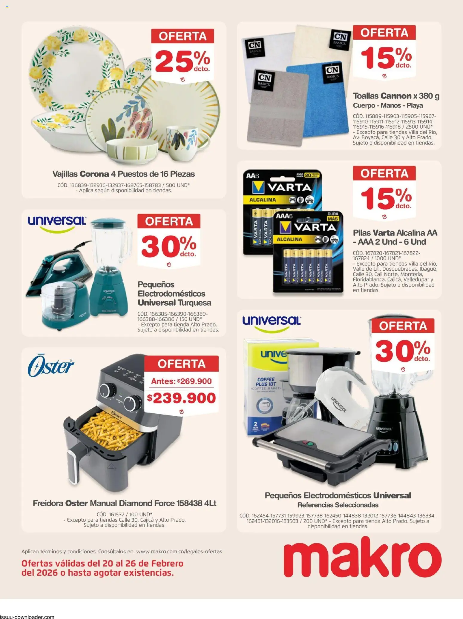 Makro revista - valida desde el 20.02.2026 | Página: 26