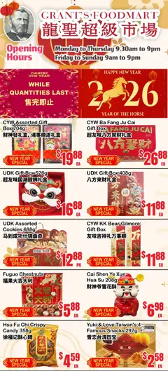 Preview of Oceans flyer - Grant’s Foodmart from shop Oceans valid from 13.02.2026