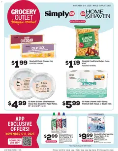 Preview of Grocery Outlet weekly ads valid from 05.11.2025