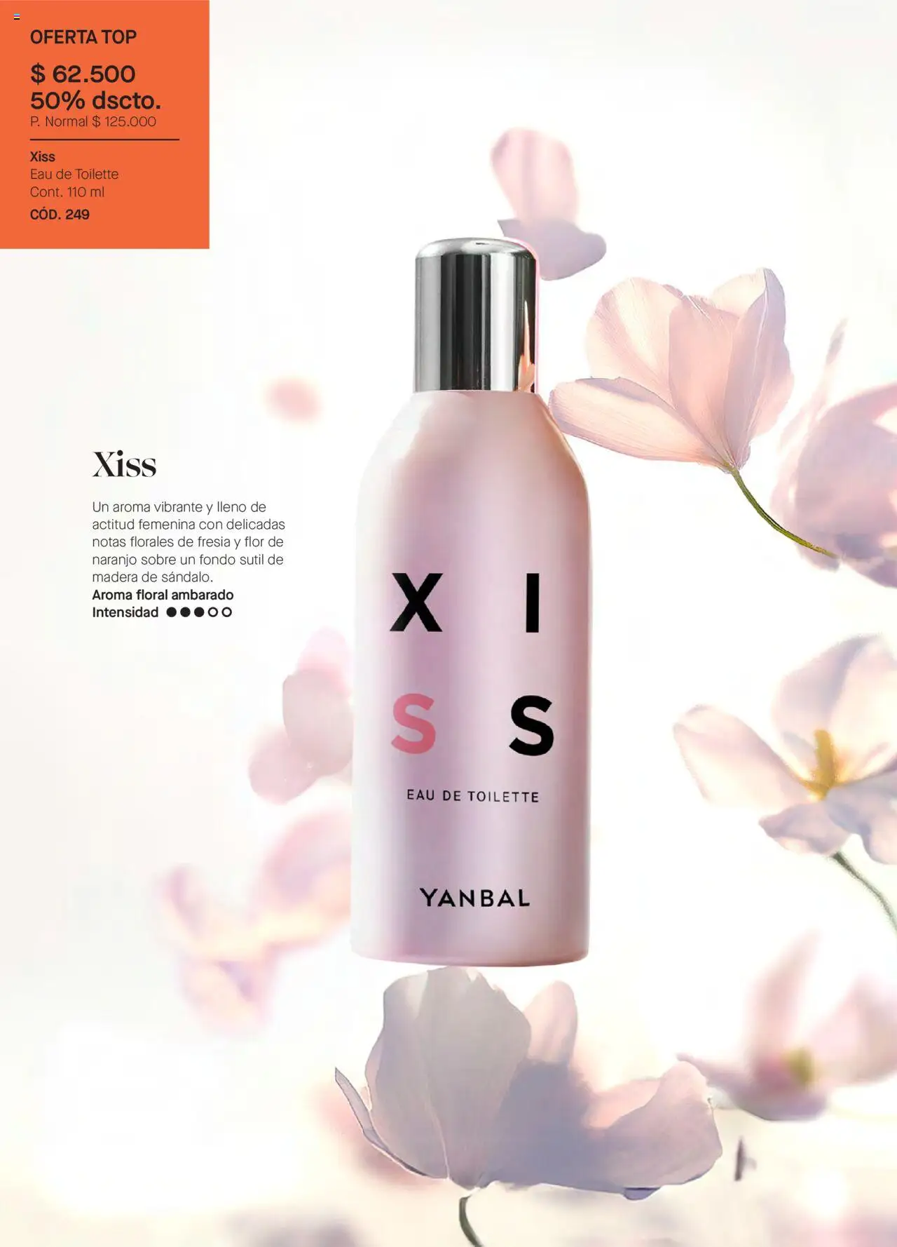 Yanbal revista - valida desde el 24.05.2025 | Página: 98 | Productos: Sobre, Top, Eau de toilette