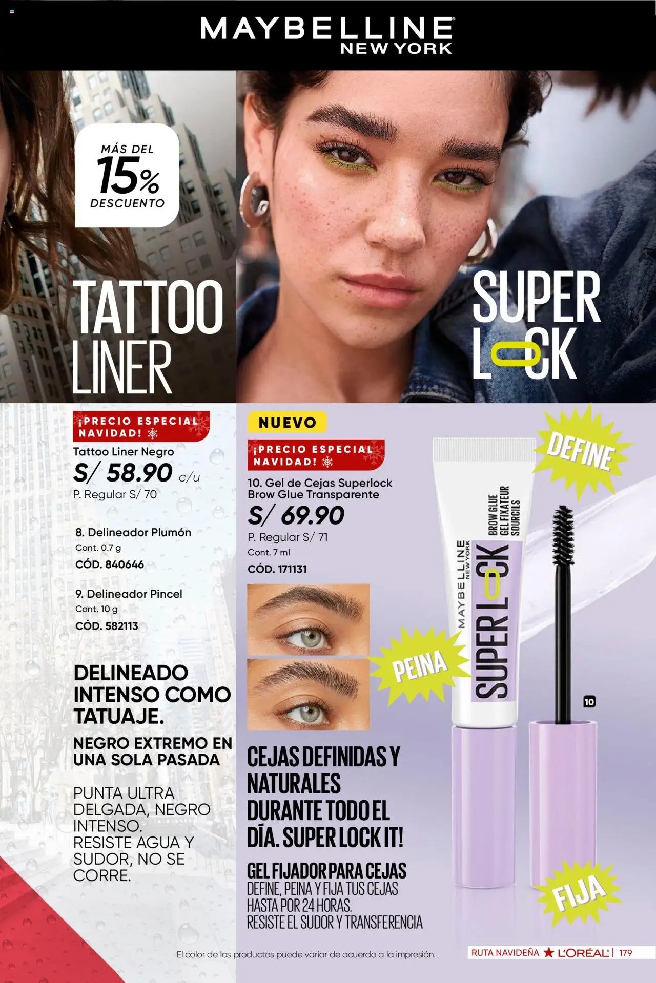 Catálogo Azzorti válido desde 15.10.2025 | Página: 183 | Productos: Delineador, Pincel