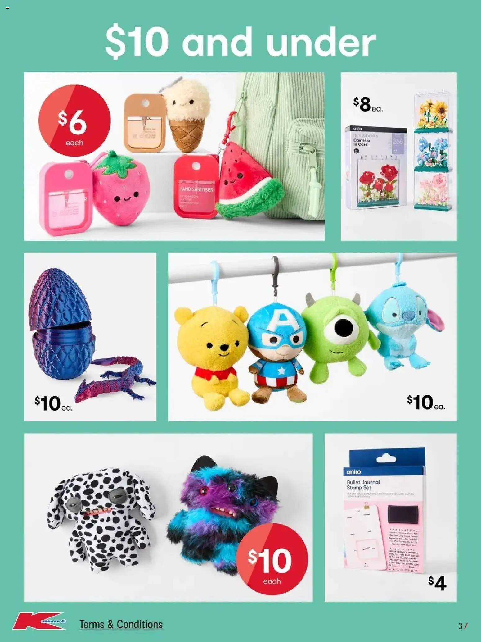 Kmart catalogue - valid from 01.04.2026 | Page: 3 | Products: Hand sanitiser, Case