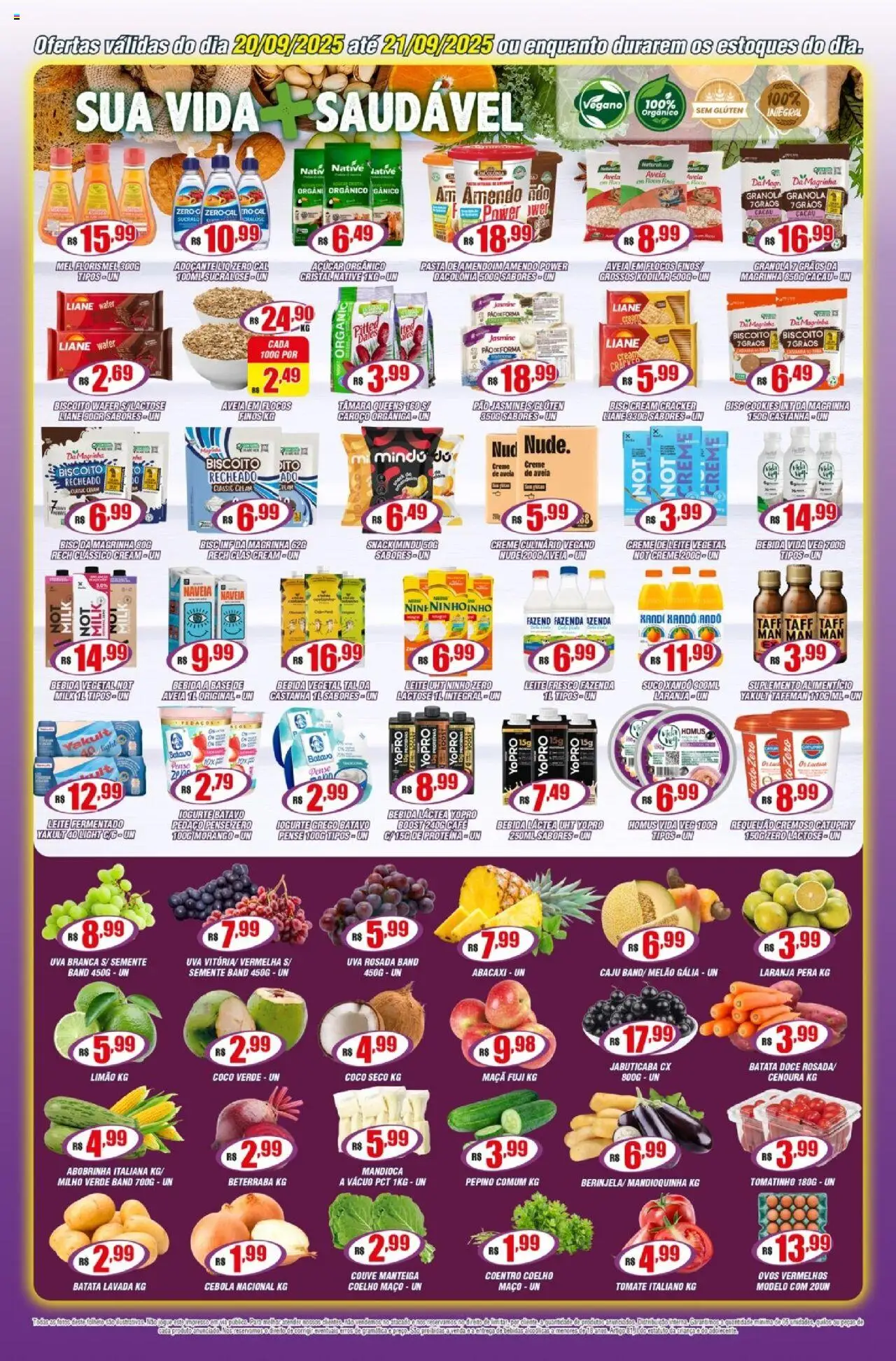 Violeta Supermercados Folheto - válido de 20.09.2025 | Página: 4 | Produtos: Coco, Cebola, Iogurte, Iogurte grego