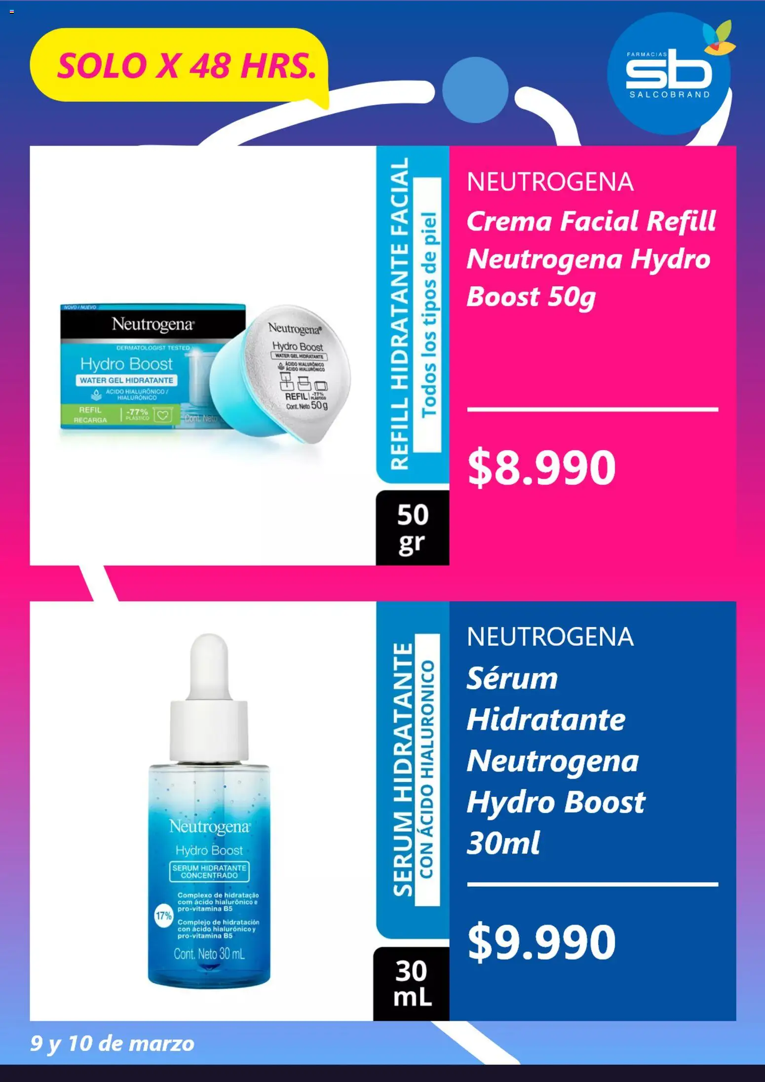 Salcobrand ofertas  │ válido desde el 09.03.2026 | Página: 5 | Productos: Crema, Serum