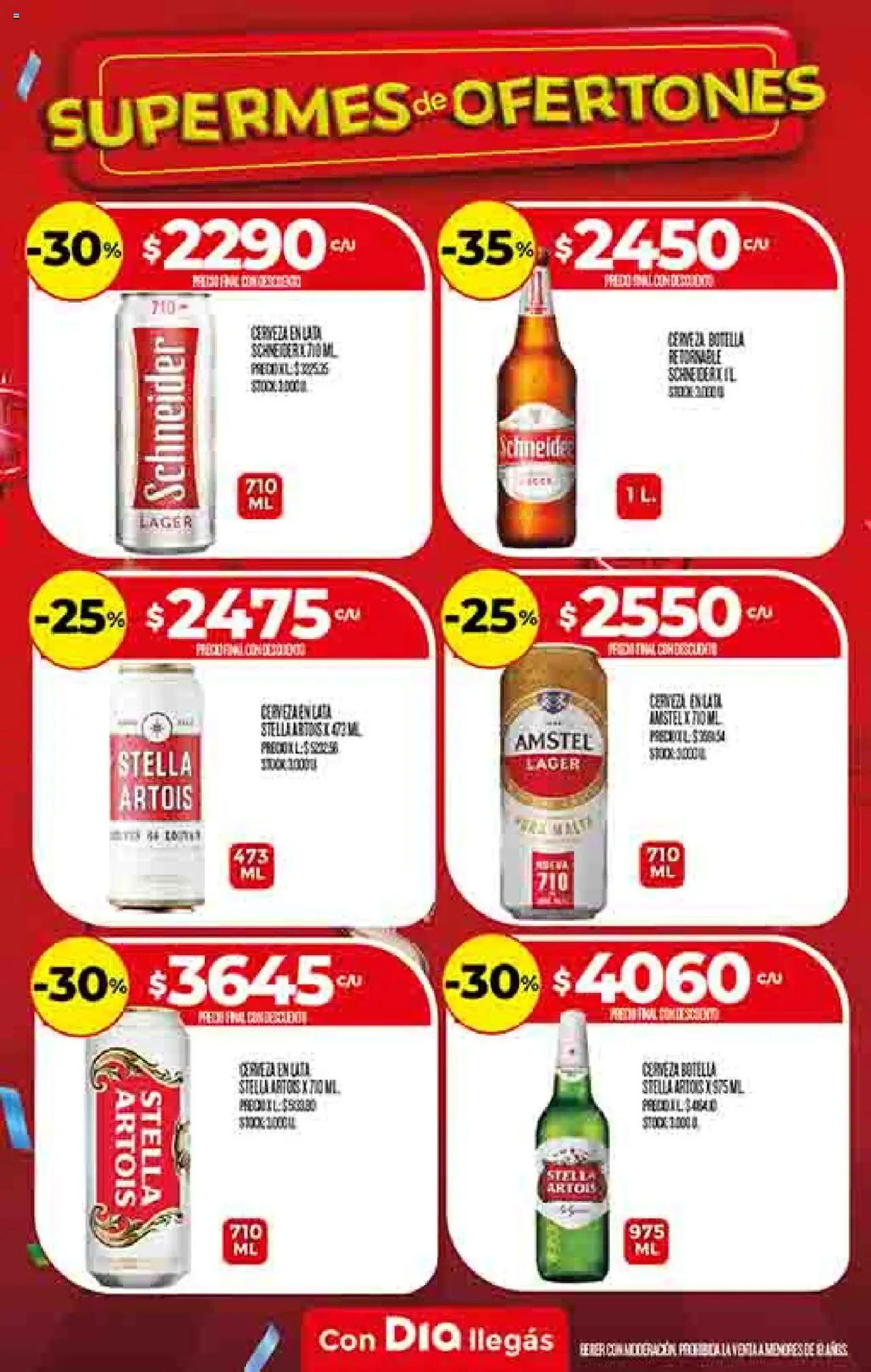 Dia - Ofertas - Salta y Jujuy │ válido desde el 15.10.2025 | Página: 18 | Productos: Botella, Cerveza