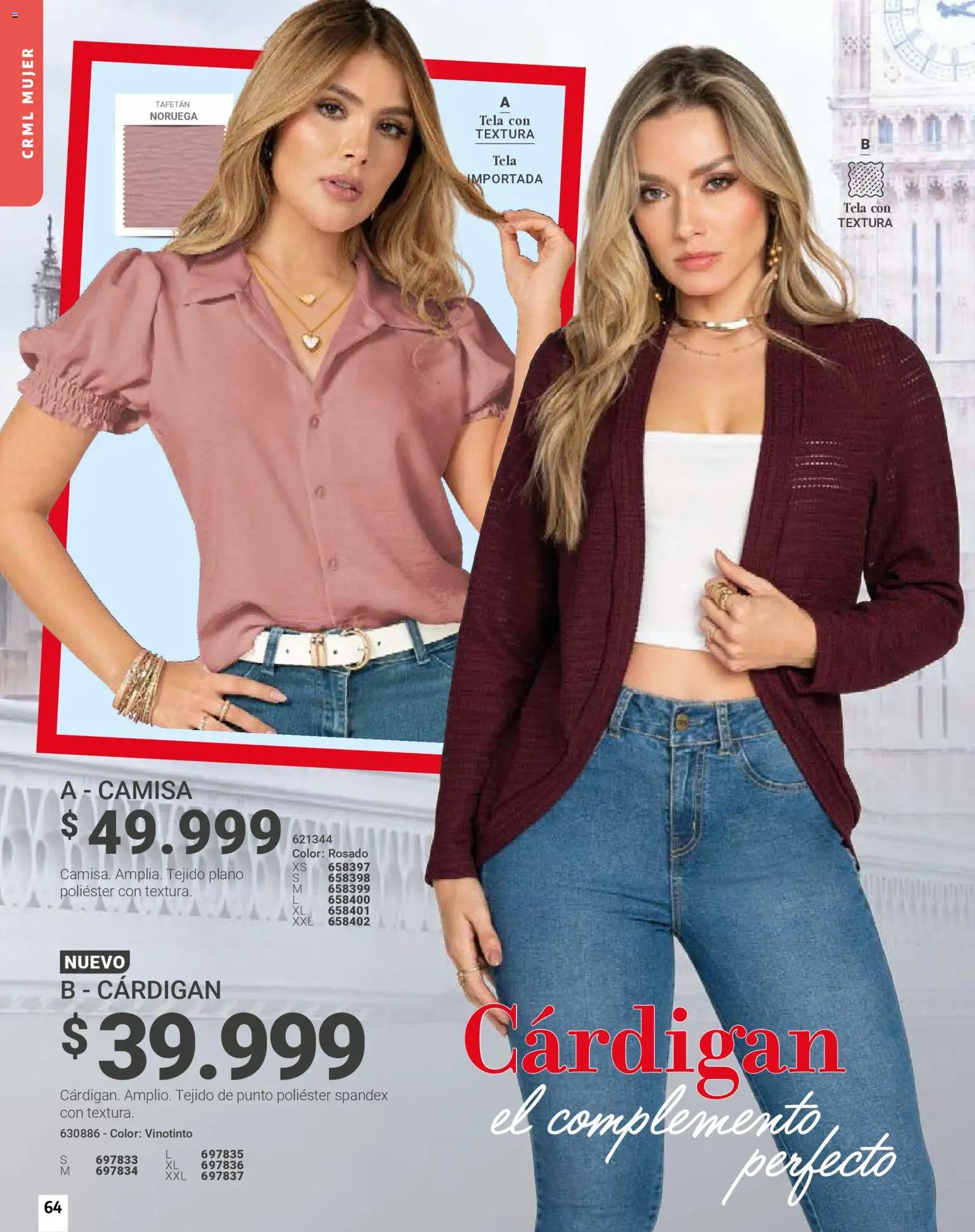 Carmel revista - valida desde el 01.02.2026 | Página: 64 | Productos: Camisa