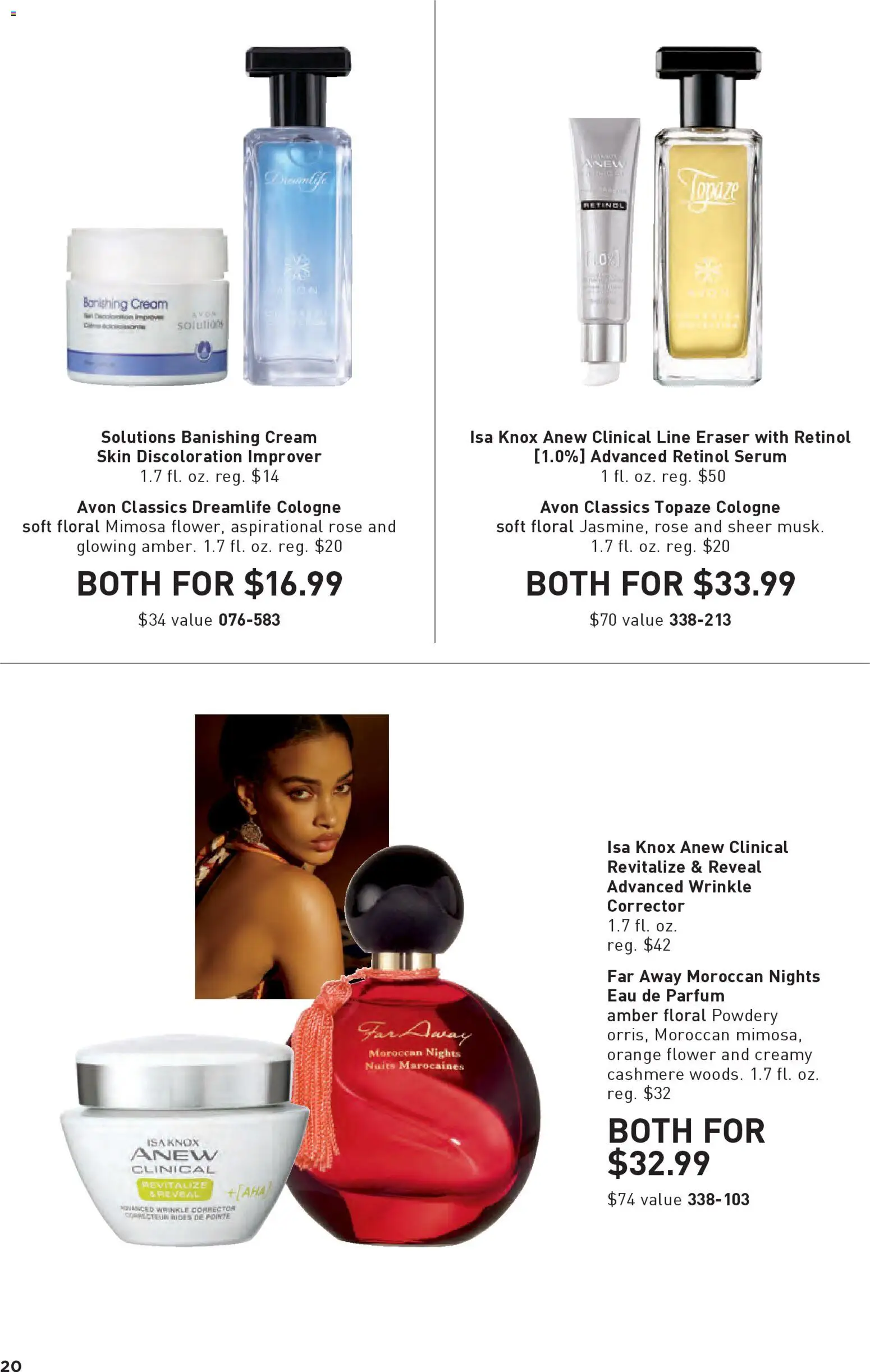 Avon Good Buys Flyer - valid from 25.03.2026 | Page: 20 | Products: Eraser, Cream
