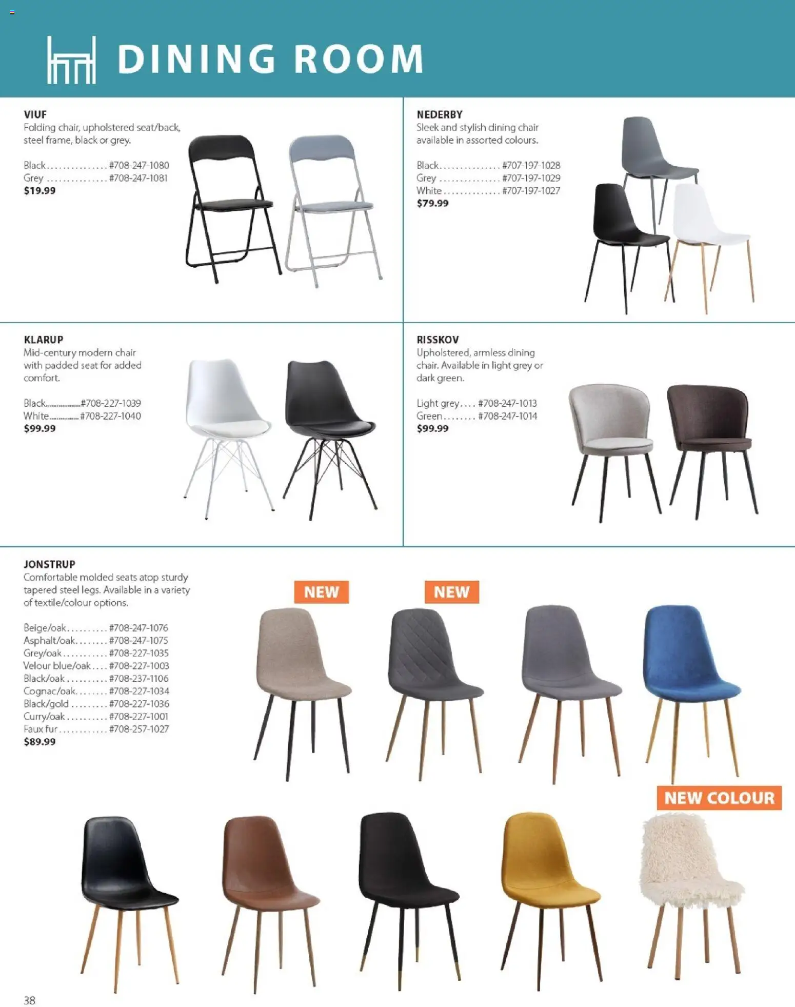 JYSK flyer valid from 01.01.2026 | Page: 38 | Products: Chair
