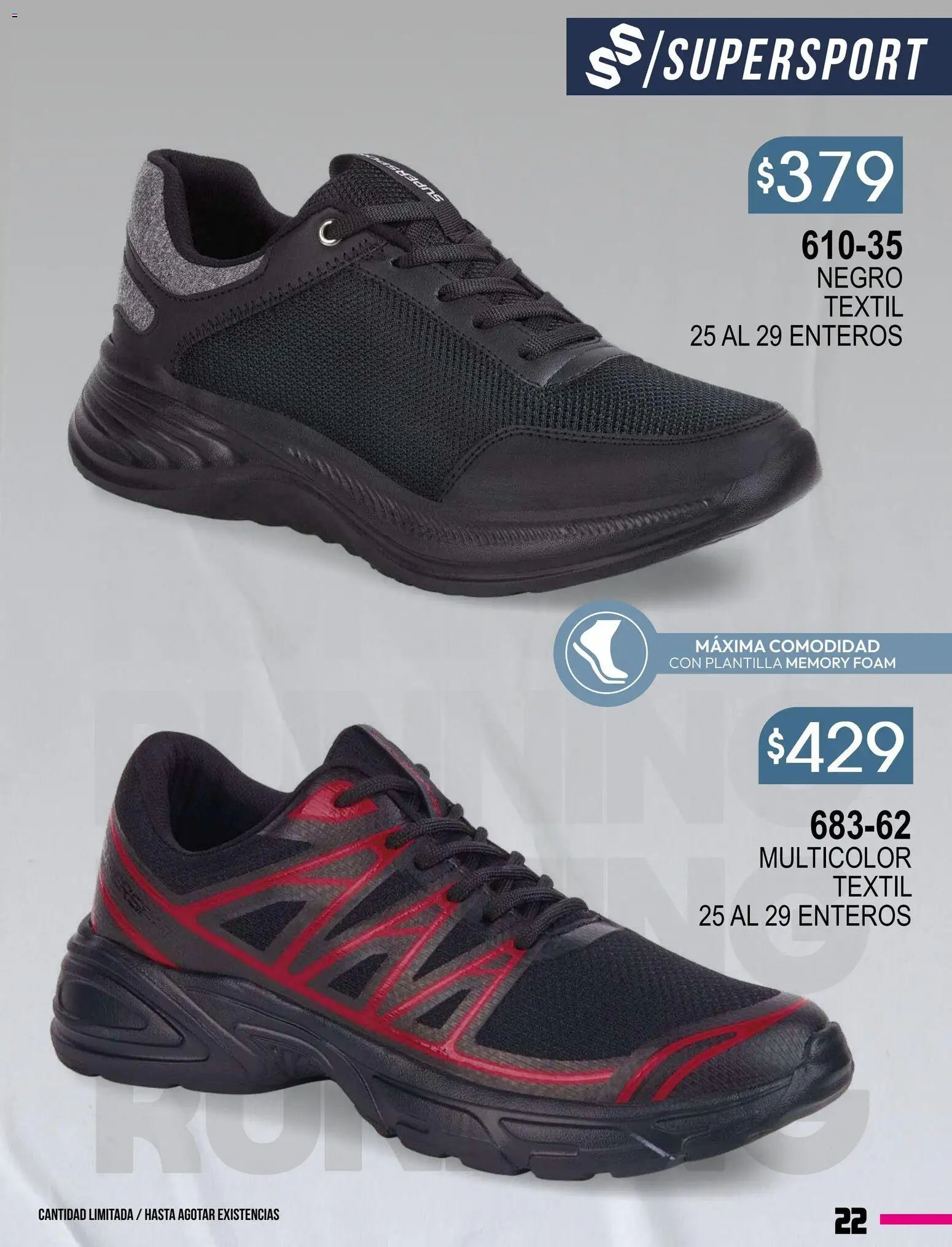 Nuevas ofertas de Cklass válidas en toda la República Mexicana desde el 08.01.2026. ¡Encuentra las mejores ofertas en Cklass catálogo Especial Supersport Dama! | Página: 100