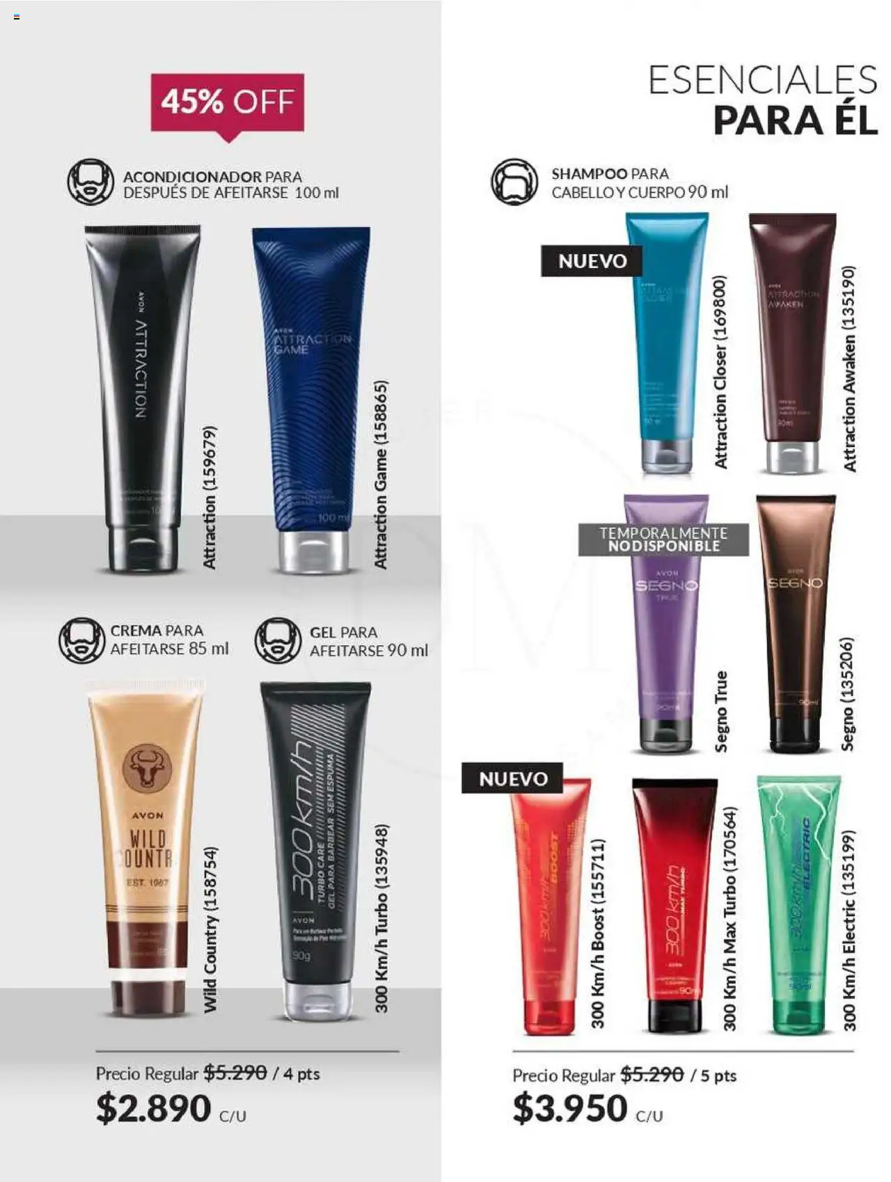 Catálogo Avon Campaña 12 │ válido desde el 22.07.2025 | Página: 77 | Productos: Espuma, Acondicionador, Shampoo, Crema