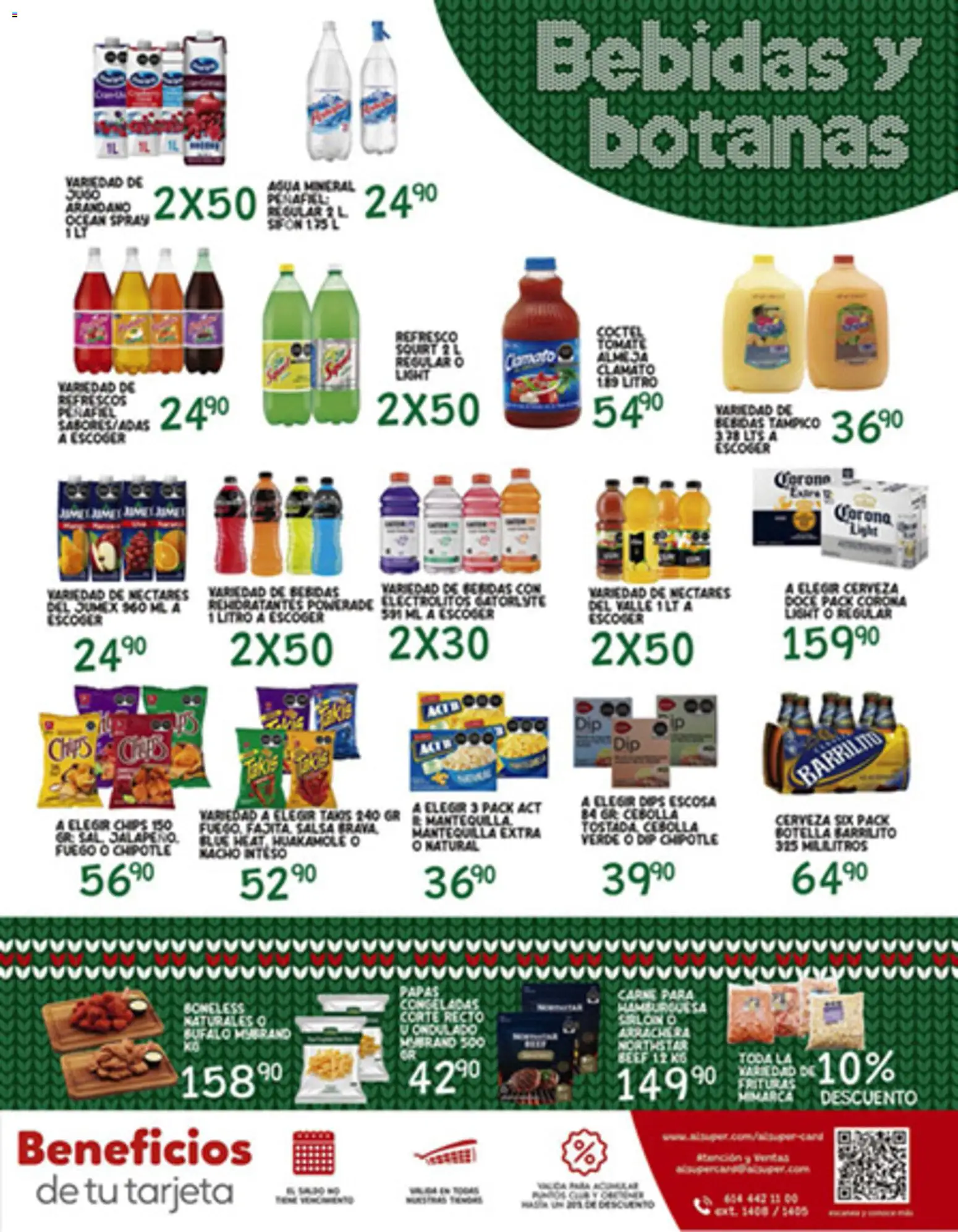 Nuevas ofertas de Alsuper válidas en toda la República Mexicana desde el 05.12.2025. ¡Encuentra las mejores ofertas en Alsuper folleto Durango! | Página: 7 | Productos: Cebolla, Sal, Agua, Mantequilla