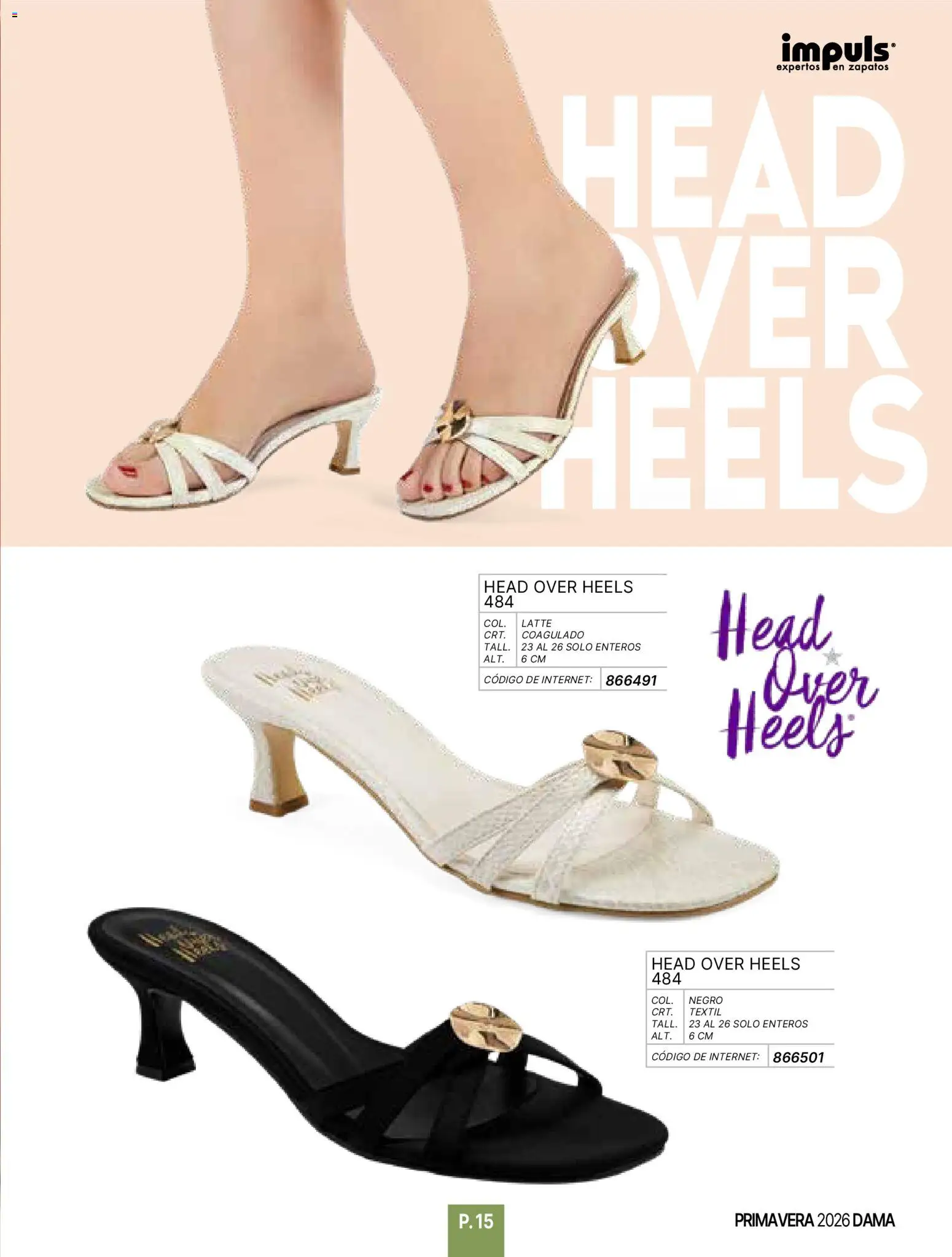 Nuevas ofertas de Impuls válidas en toda la República Mexicana desde el 01.01.2026. ¡Encuentra las mejores ofertas en Impuls catálogo Primavera! | Página: 17 | Productos: Zapatos