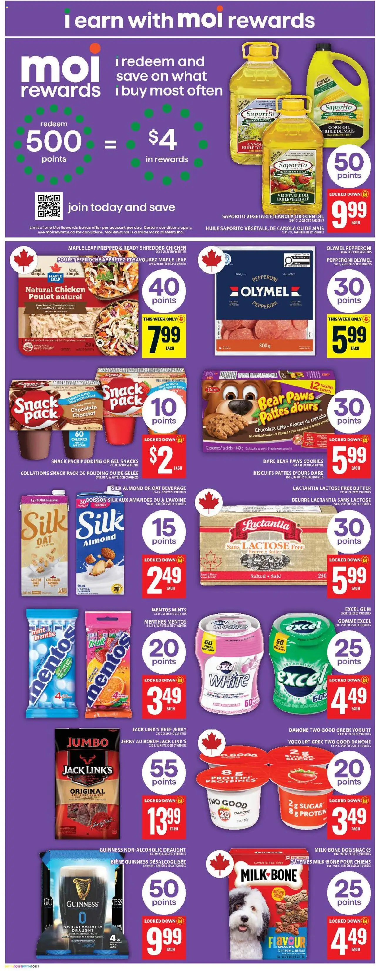 Food Basics flyer valid from 16.10.2025 | Page: 7 | Products: Beef, Butter, Yogurt, Chocolate