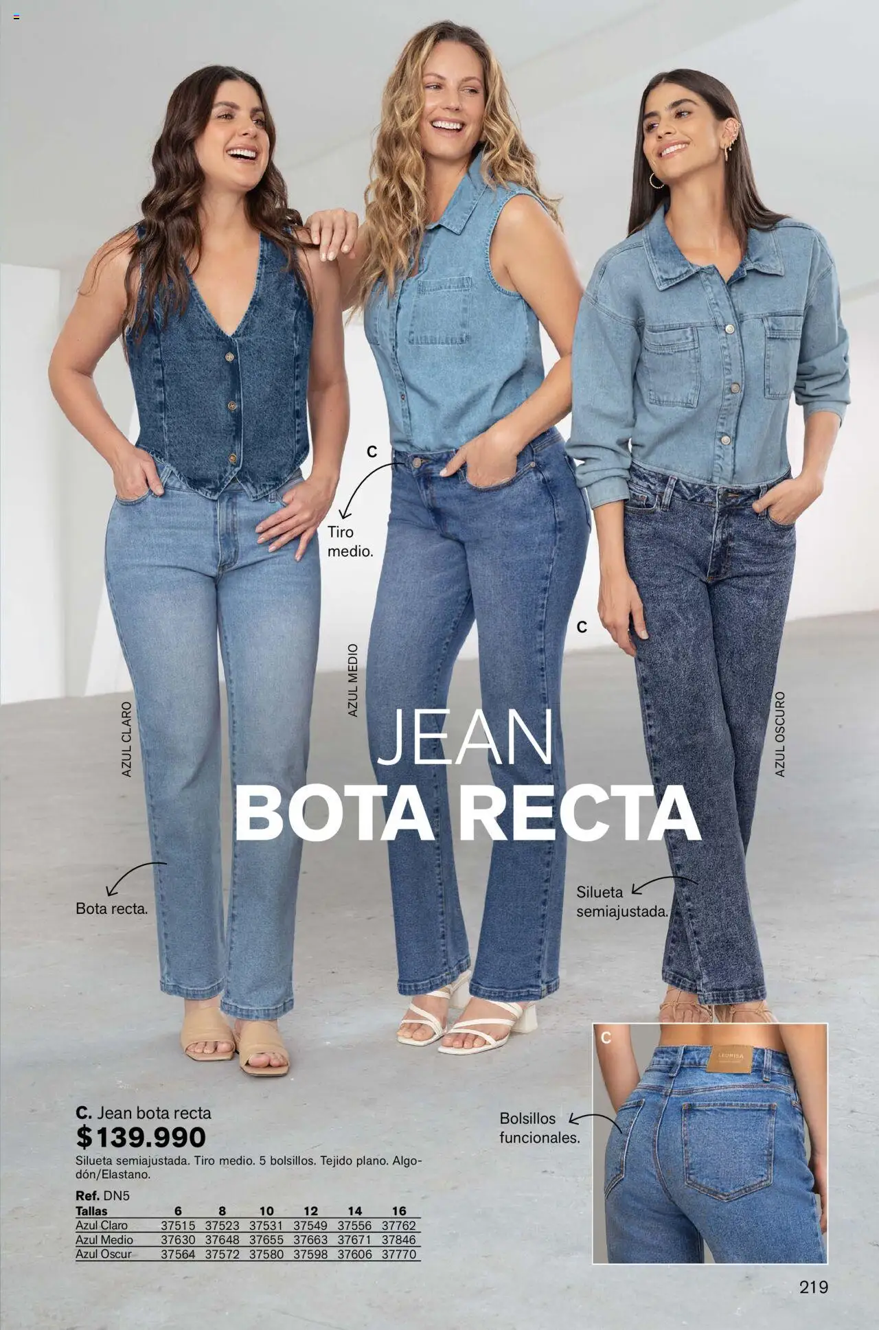 Leonisa revista - valida desde el 04.08.2025 | Página: 219 | Productos: Jean