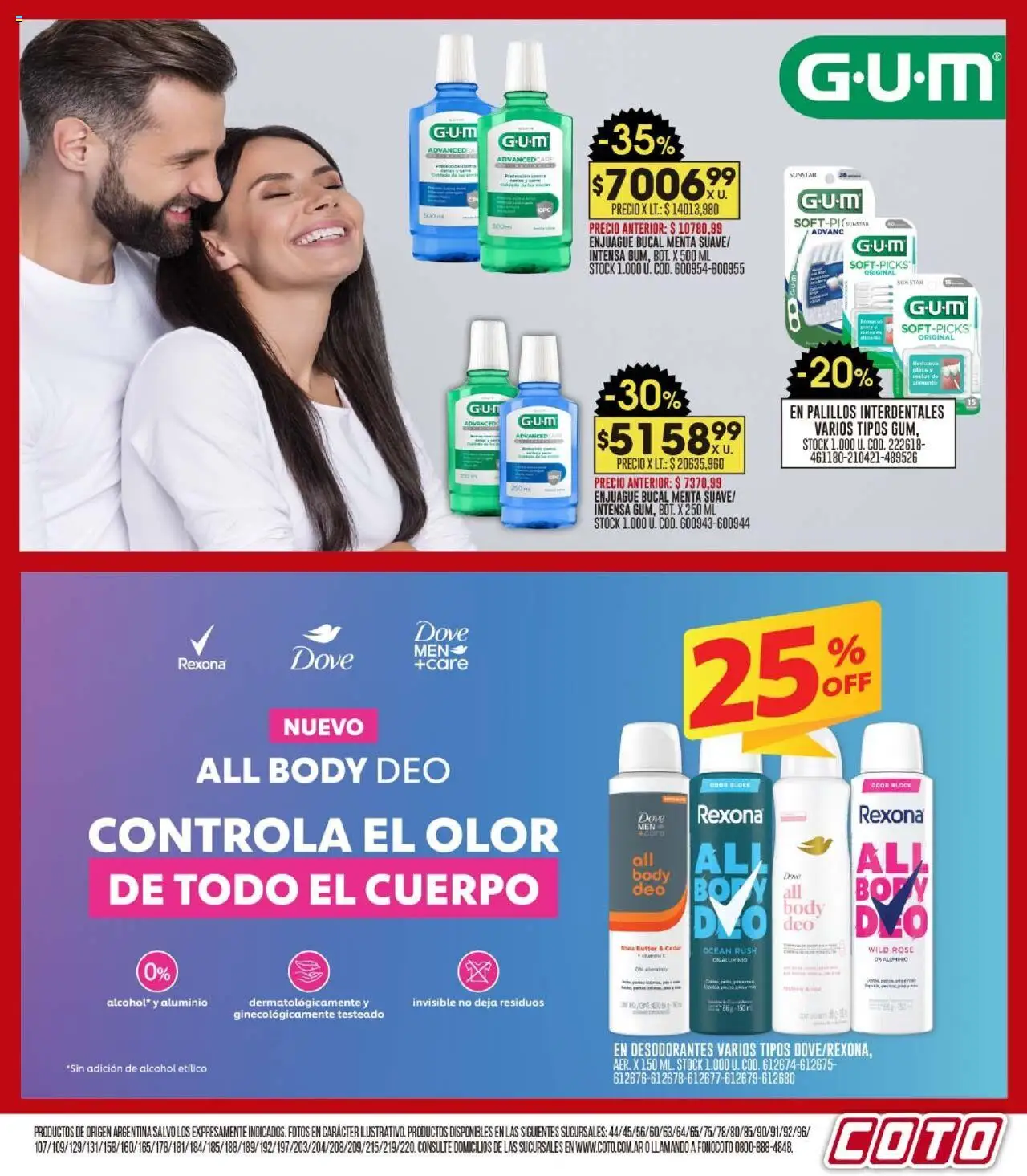 Coto ofertas │ válido desde el 15.09.2025 | Página: 21 | Productos: Body, Enjuague bucal