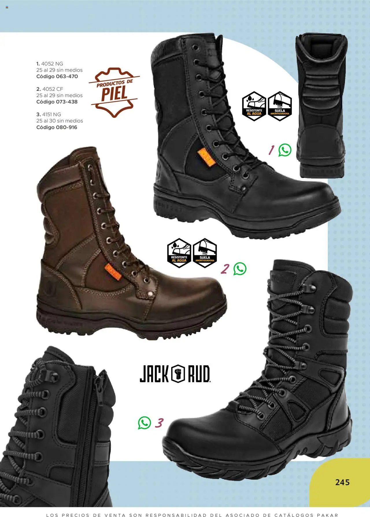 Nuevas ofertas de SC Pakar válidas en toda la República Mexicana desde el 24.07.2025. ¡Encuentra las mejores ofertas en SC Pakar - Catálogo Hombre otoño / invierno! | Página: 245 | Productos: Agua