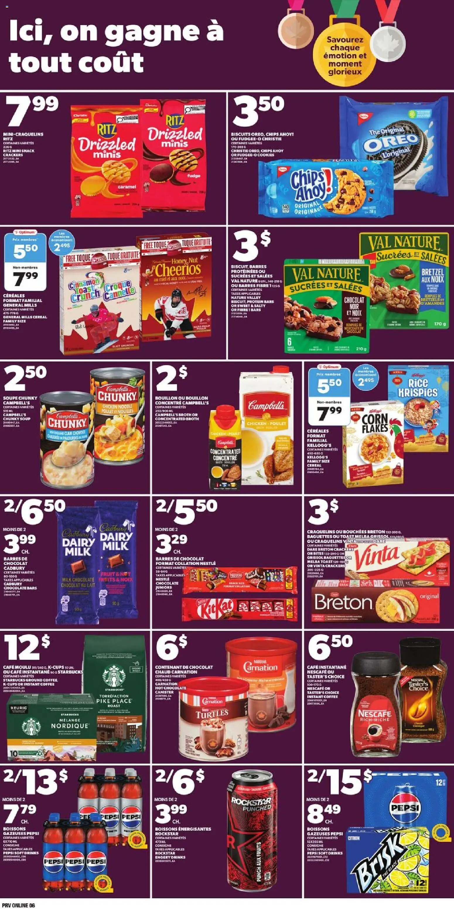 Provigo flyer valid from 05.02.2026 | Page: 7 | Products: Rice, Milk, Chocolate, Chicken