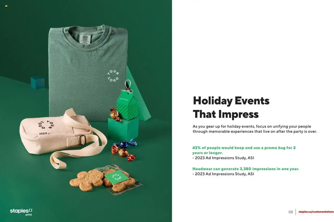 Staples flyer valid from 22.09.2025 | Page: 3 | Products: Bag