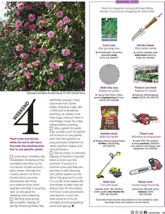 Preview of Catalogue Bunnings Warehouse March - valid from 01.03.2026 | Page: 43 | Products: Plant, Suit, Bulb, Fridge