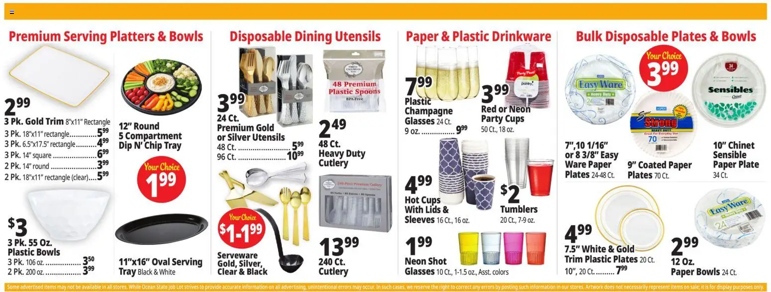 Ocean State Job Lot Weekly Ad - MA - valid from 26.03.2026 | Page: 16 | Products: Trim, Glasses