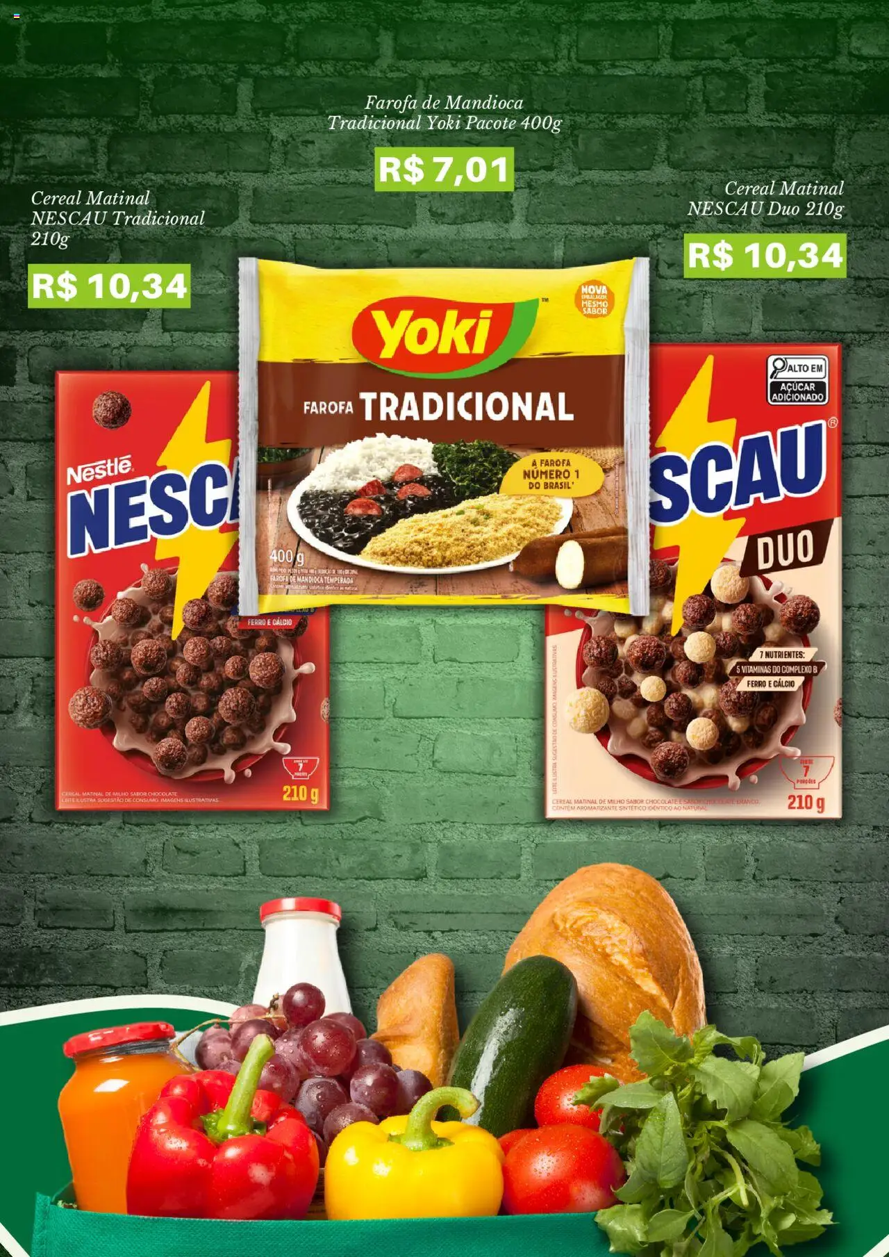 Pão de Açúcar Folheto - válido de 12.08.2025 | Página: 2 | Produtos: Ferro, Nescau, Chocolate, Cálcio