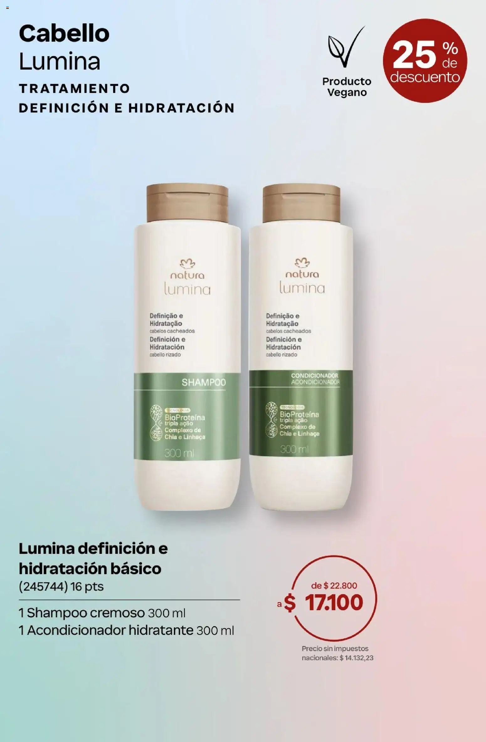 Natura Catálogo Ciclo 4/2026 │ válido desde el 01.04.2026 | Página: 36 | Productos: Shampoo, Acondicionador