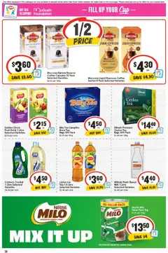 IGA catalogue - valid from 17.09.2025 | Page: 19 | Products: Energy drink, Coffee, Tea, Peach